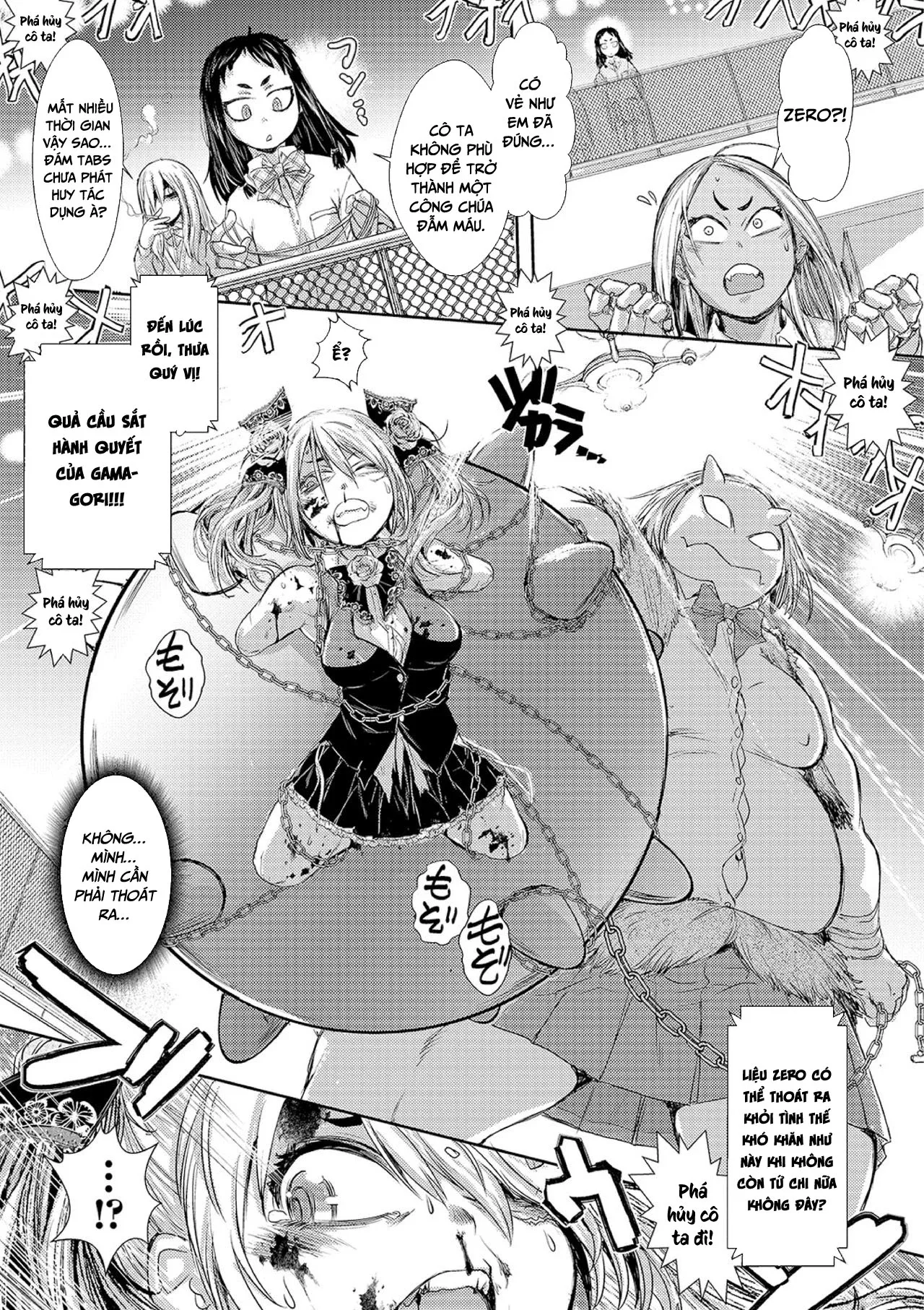 HentaiVN.net - Ảnh 10 - Thị trấn đen [Cruel Black Street] - Chap 3