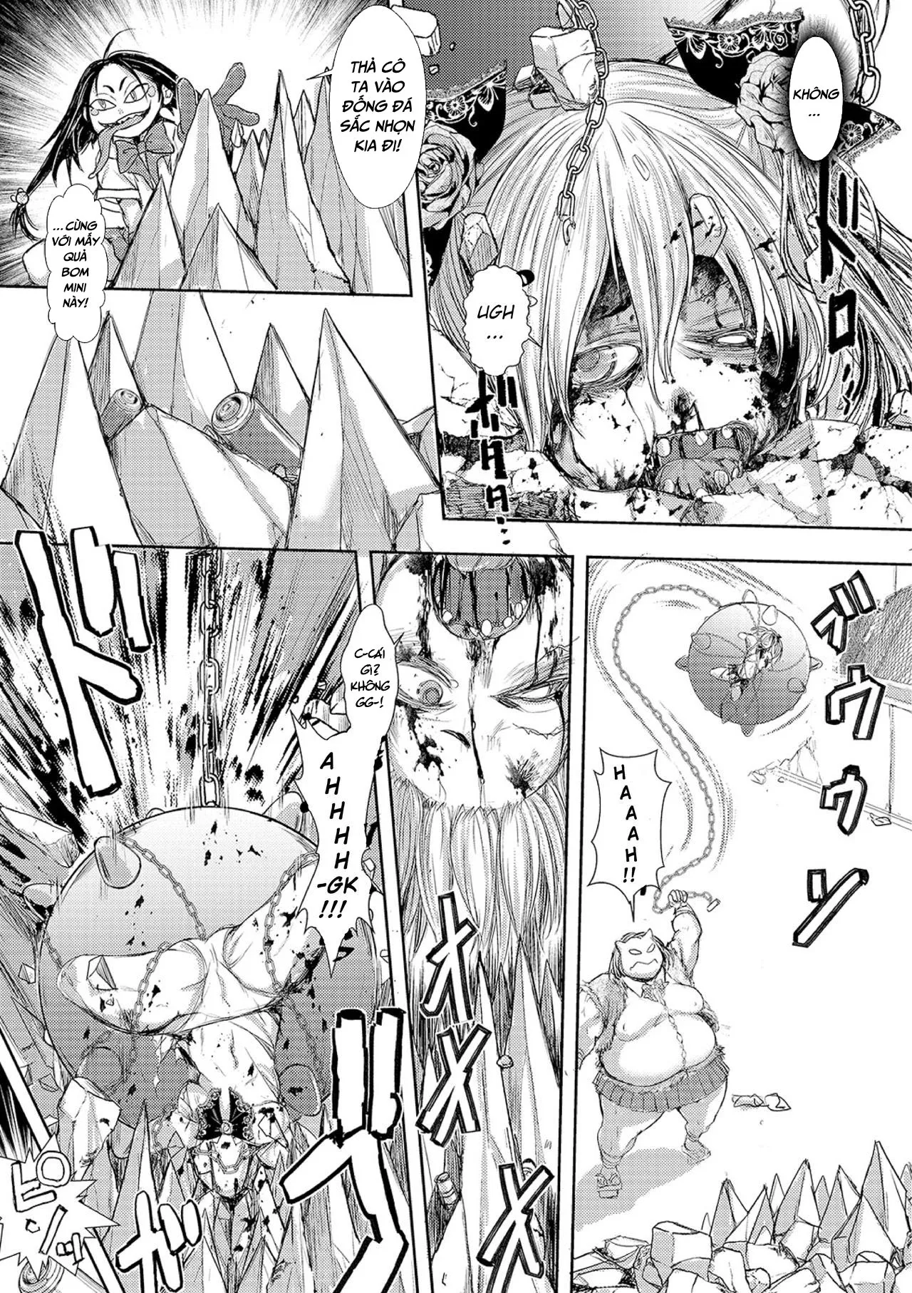 HentaiVN.net - Ảnh 12 - Thị trấn đen [Cruel Black Street] - Chap 3