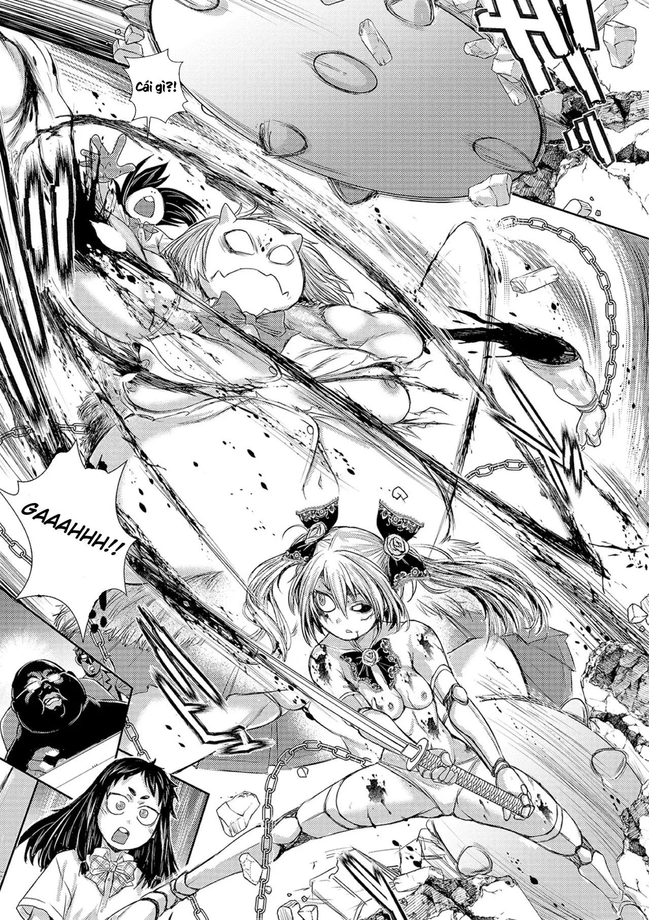 HentaiVN.net - Ảnh 18 - Thị trấn đen [Cruel Black Street] - Chap 3