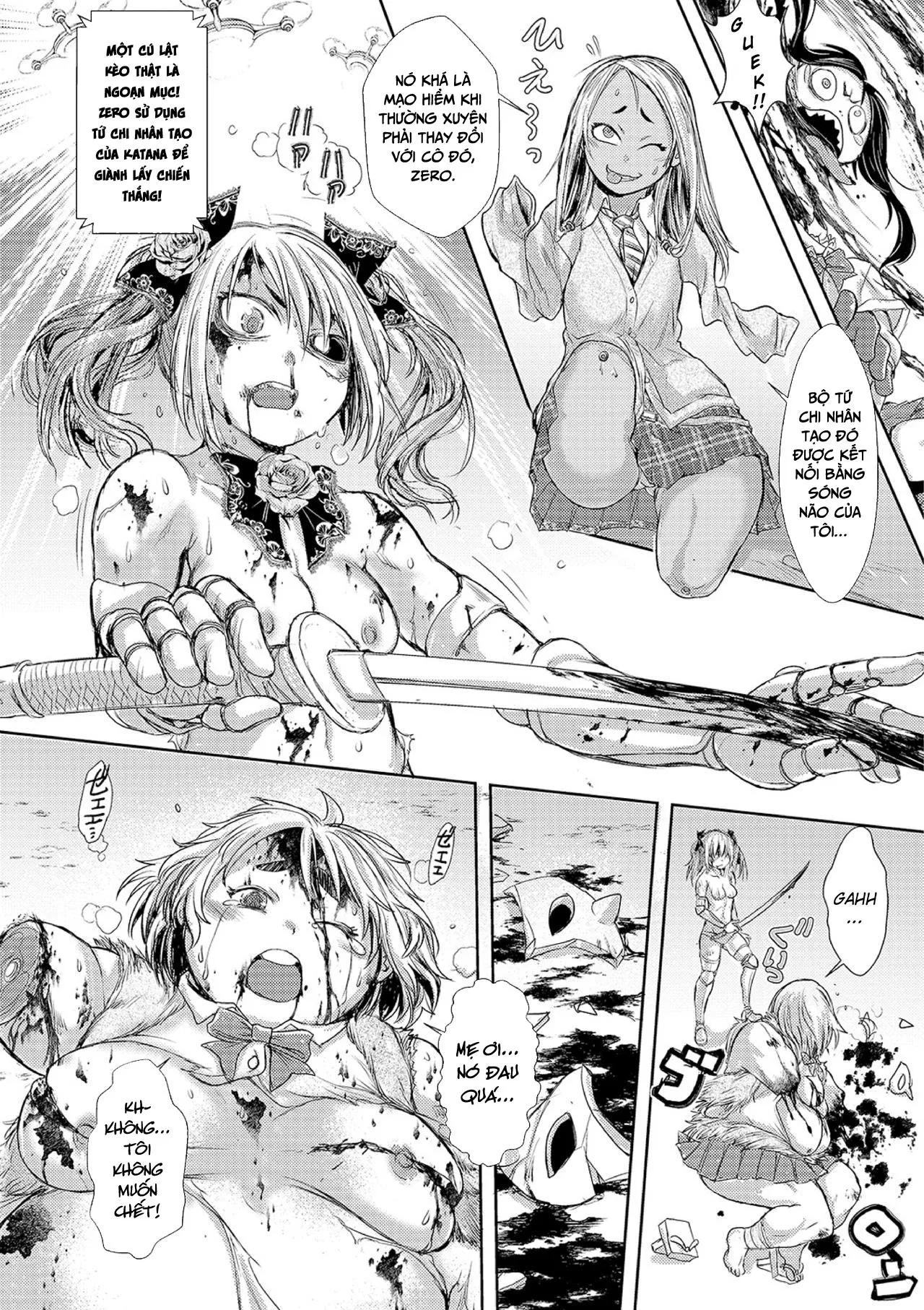 HentaiVN.net - Ảnh 19 - Thị trấn đen [Cruel Black Street] - Chap 3