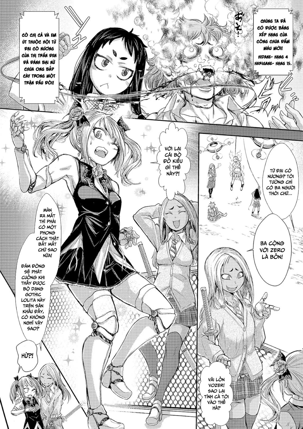 HentaiVN.net - Ảnh 3 - Thị trấn đen [Cruel Black Street] - Chap 3