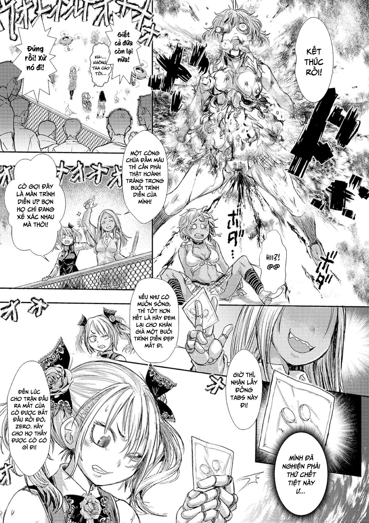 HentaiVN.net - Ảnh 4 - Thị trấn đen [Cruel Black Street] - Chap 3