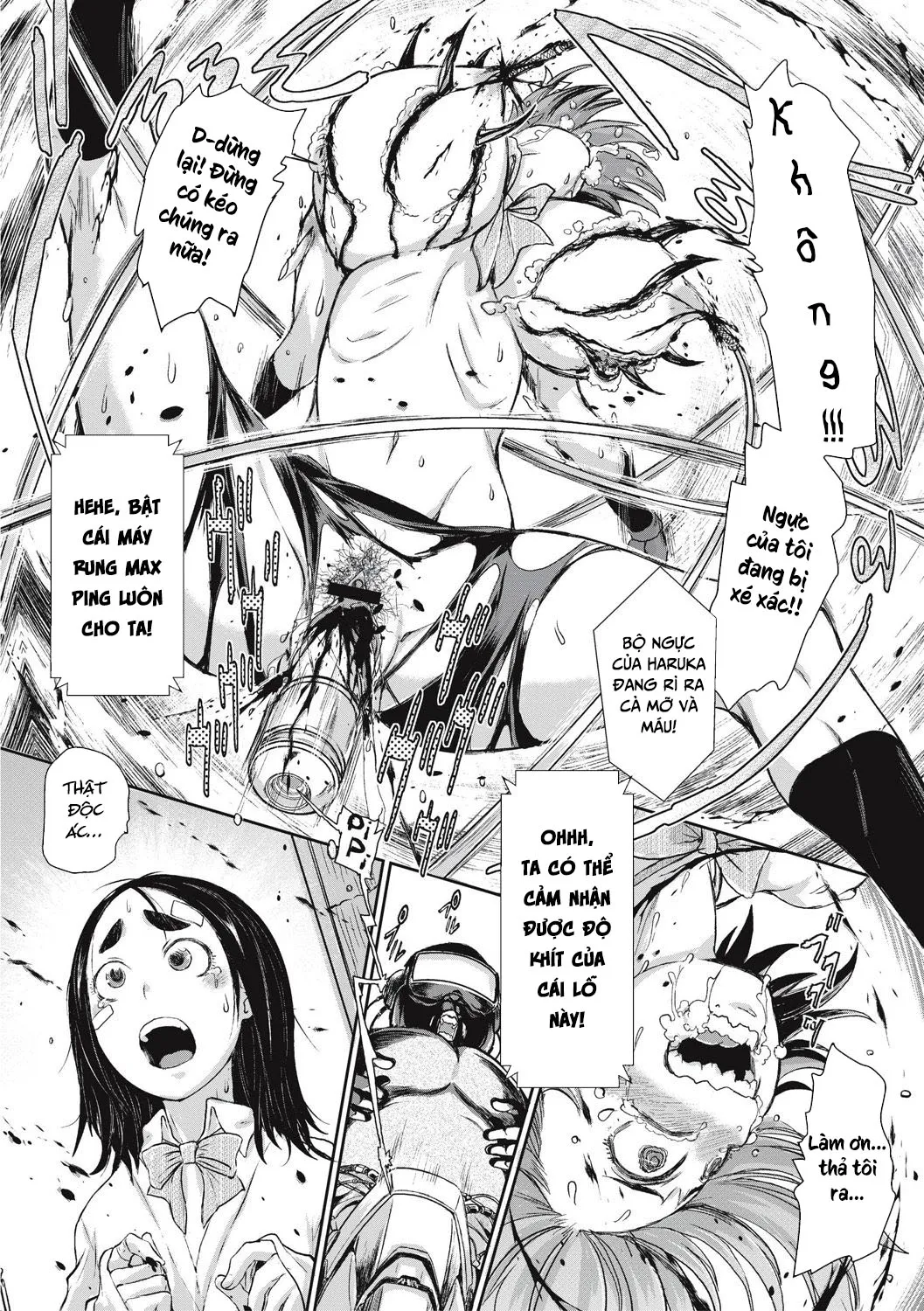 HentaiVN.net - Ảnh 13 - Thị trấn đen [Cruel Black Street] - Chap 4