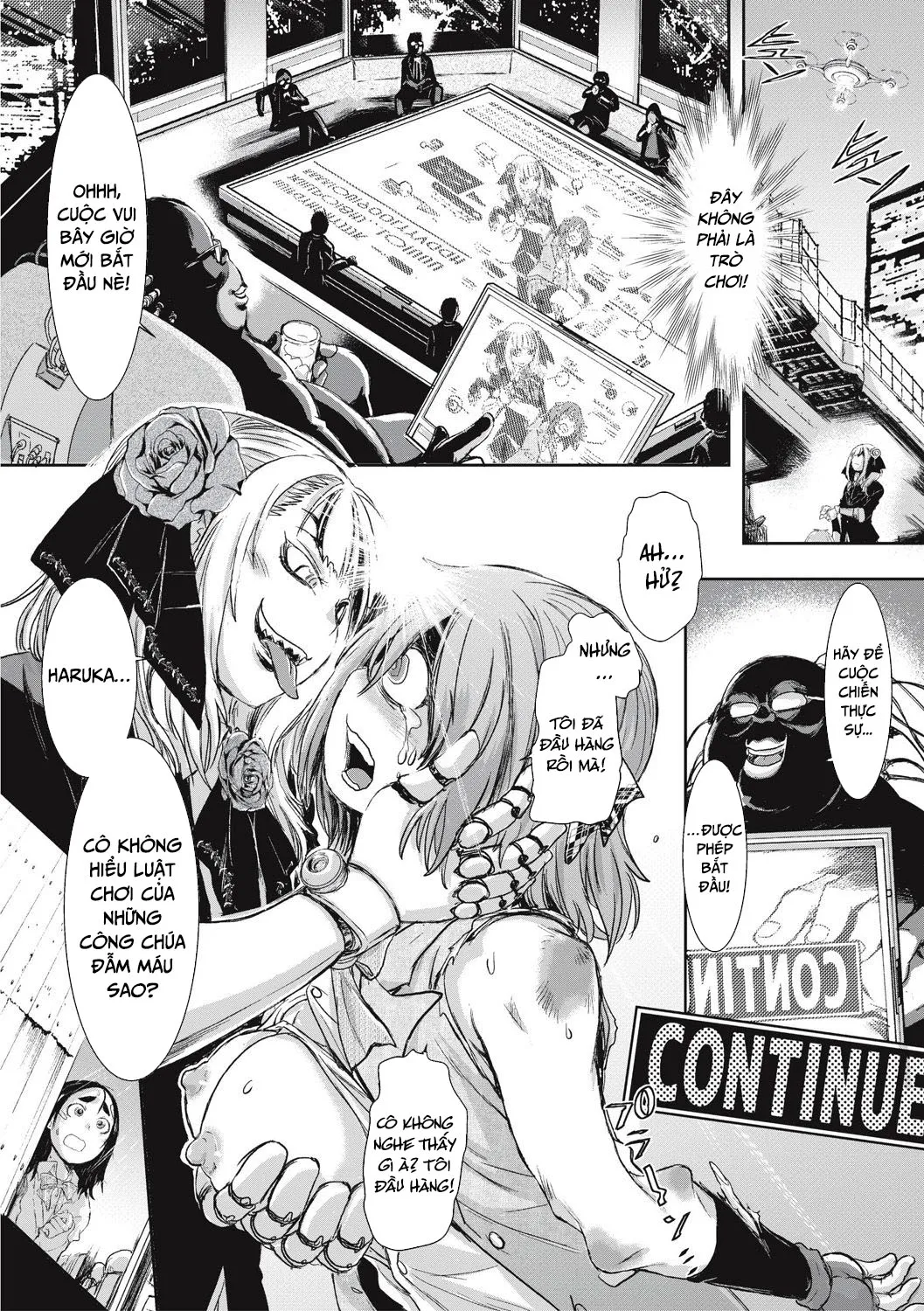 HentaiVN.net - Ảnh 7 - Thị trấn đen [Cruel Black Street] - Chap 4