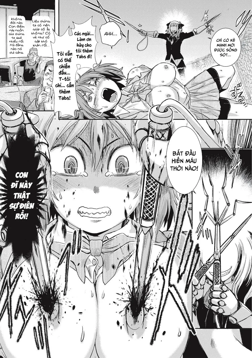 HentaiVN.net - Ảnh 8 - Thị trấn đen [Cruel Black Street] - Chap 4