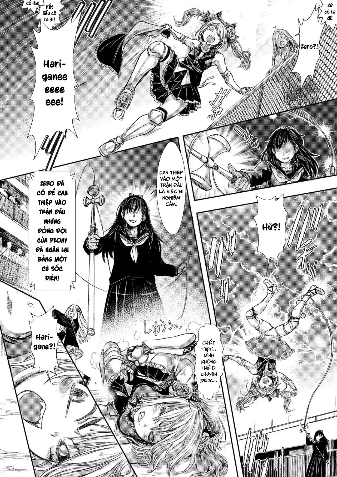 HentaiVN.net - Ảnh 19 - Thị trấn đen [Cruel Black Street] - Chap 5