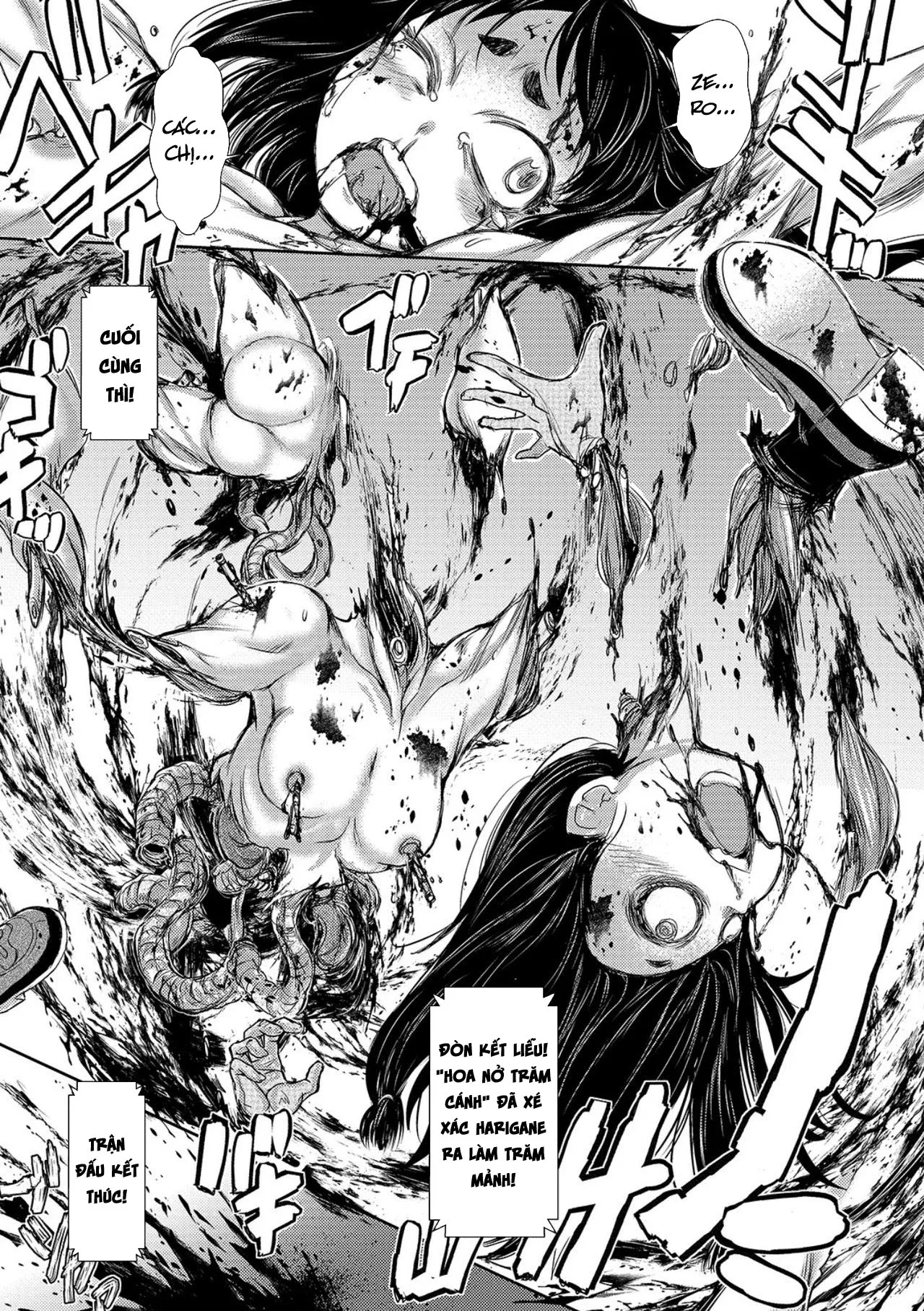 HentaiVN.net - Ảnh 20 - Thị trấn đen [Cruel Black Street] - Chap 5
