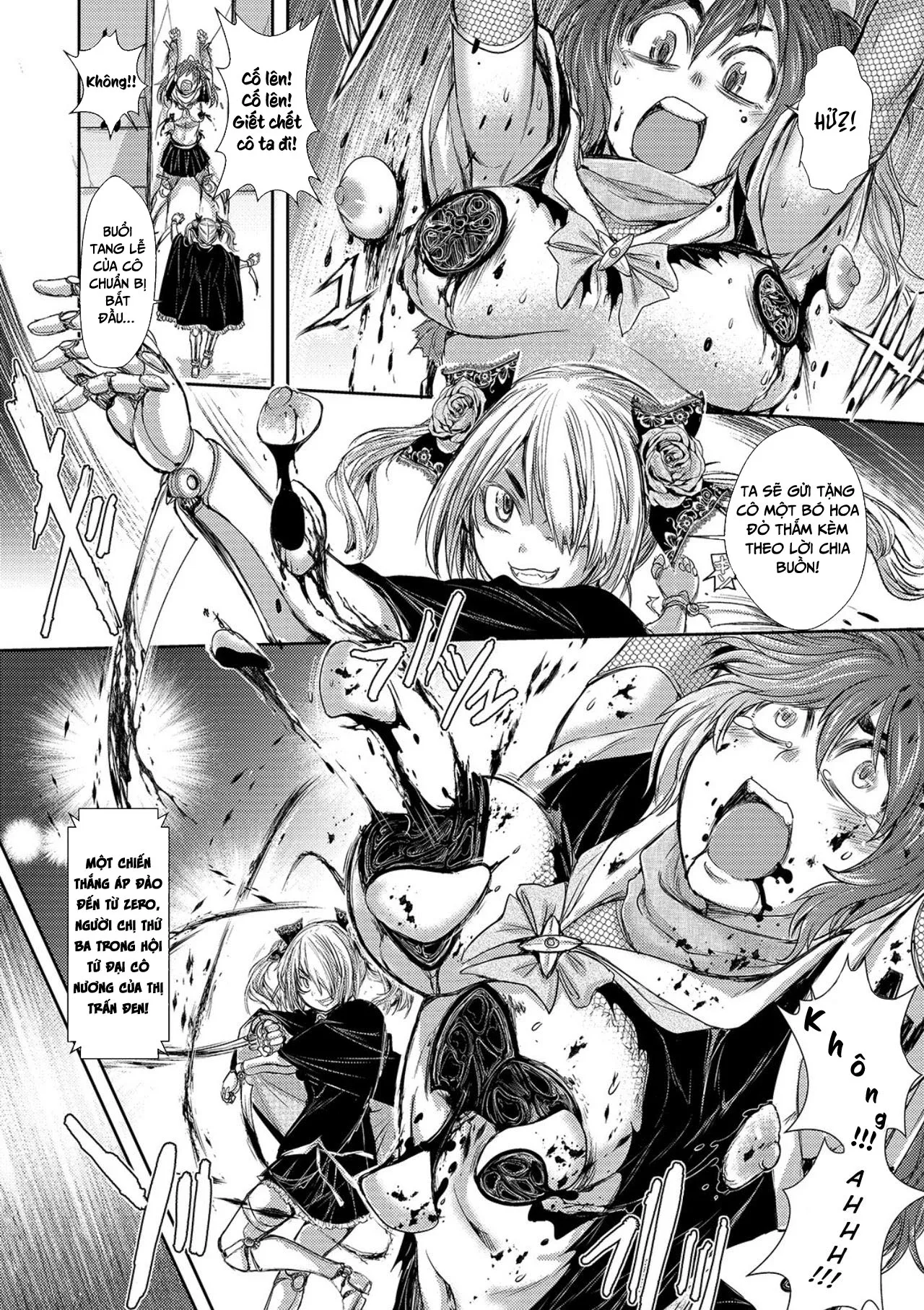 HentaiVN.net - Ảnh 3 - Thị trấn đen [Cruel Black Street] - Chap 5