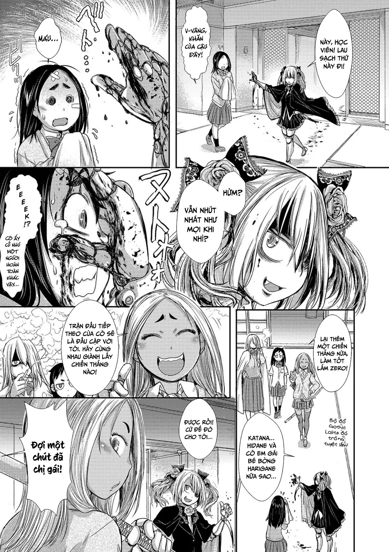HentaiVN.net - Ảnh 4 - Thị trấn đen [Cruel Black Street] - Chap 5