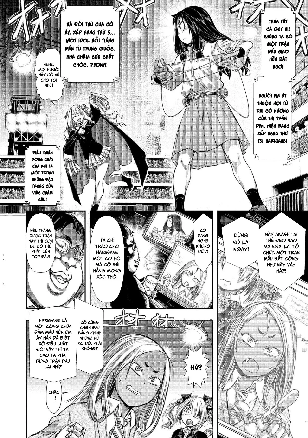 HentaiVN.net - Ảnh 7 - Thị trấn đen [Cruel Black Street] - Chap 5
