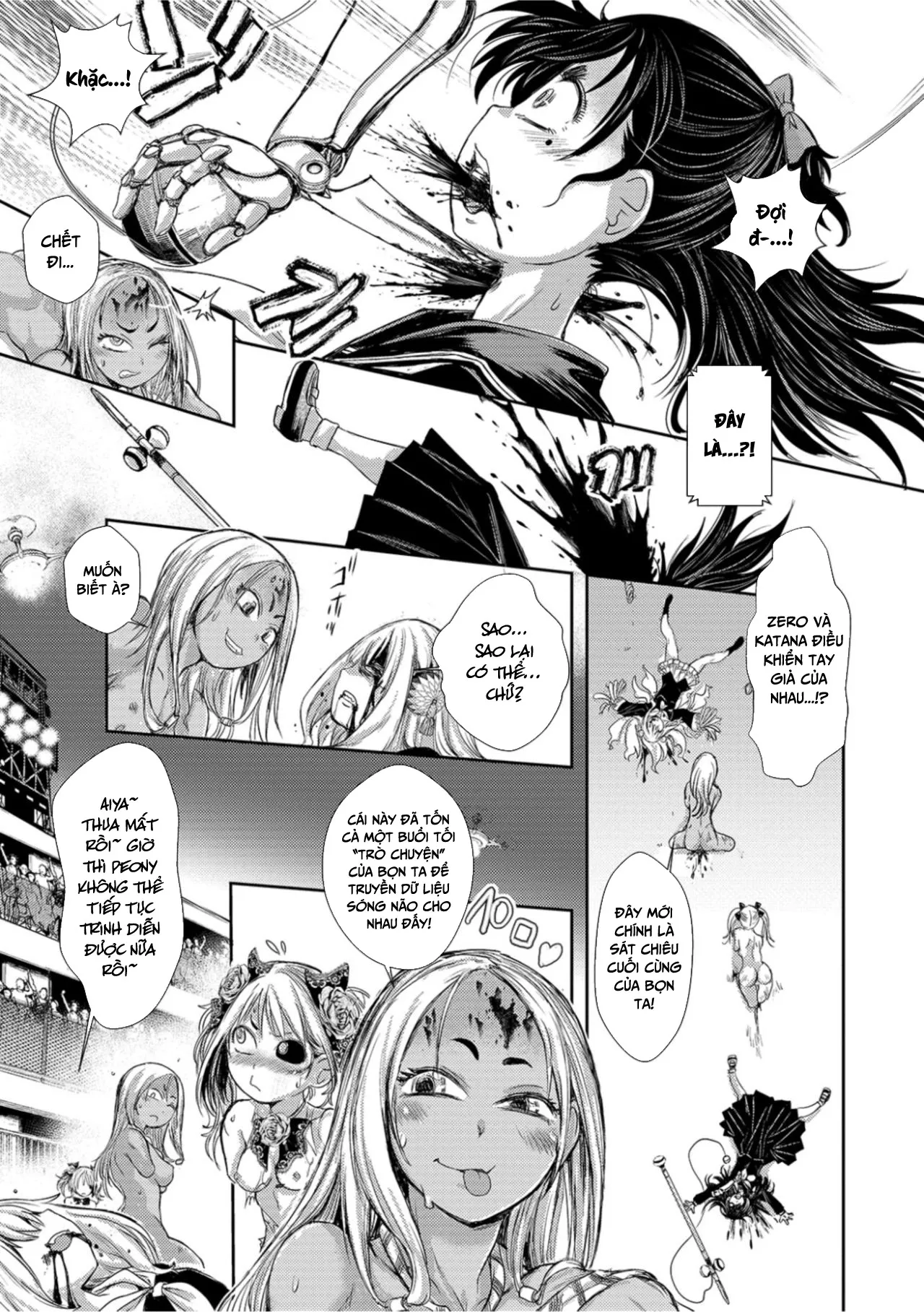 HentaiVN.net - Ảnh 20 - Thị trấn đen [Cruel Black Street] - Chap 6