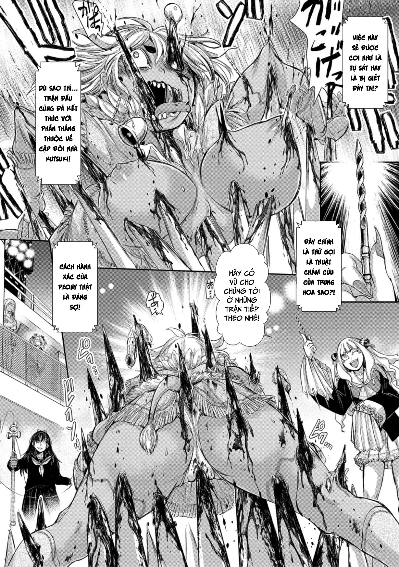 HentaiVN.net - Ảnh 3 - Thị trấn đen [Cruel Black Street] - Chap 6