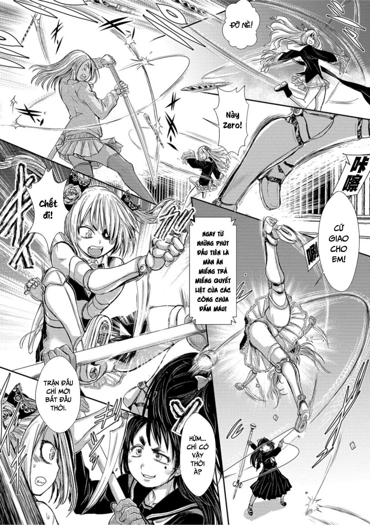 HentaiVN.net - Ảnh 7 - Thị trấn đen [Cruel Black Street] - Chap 6