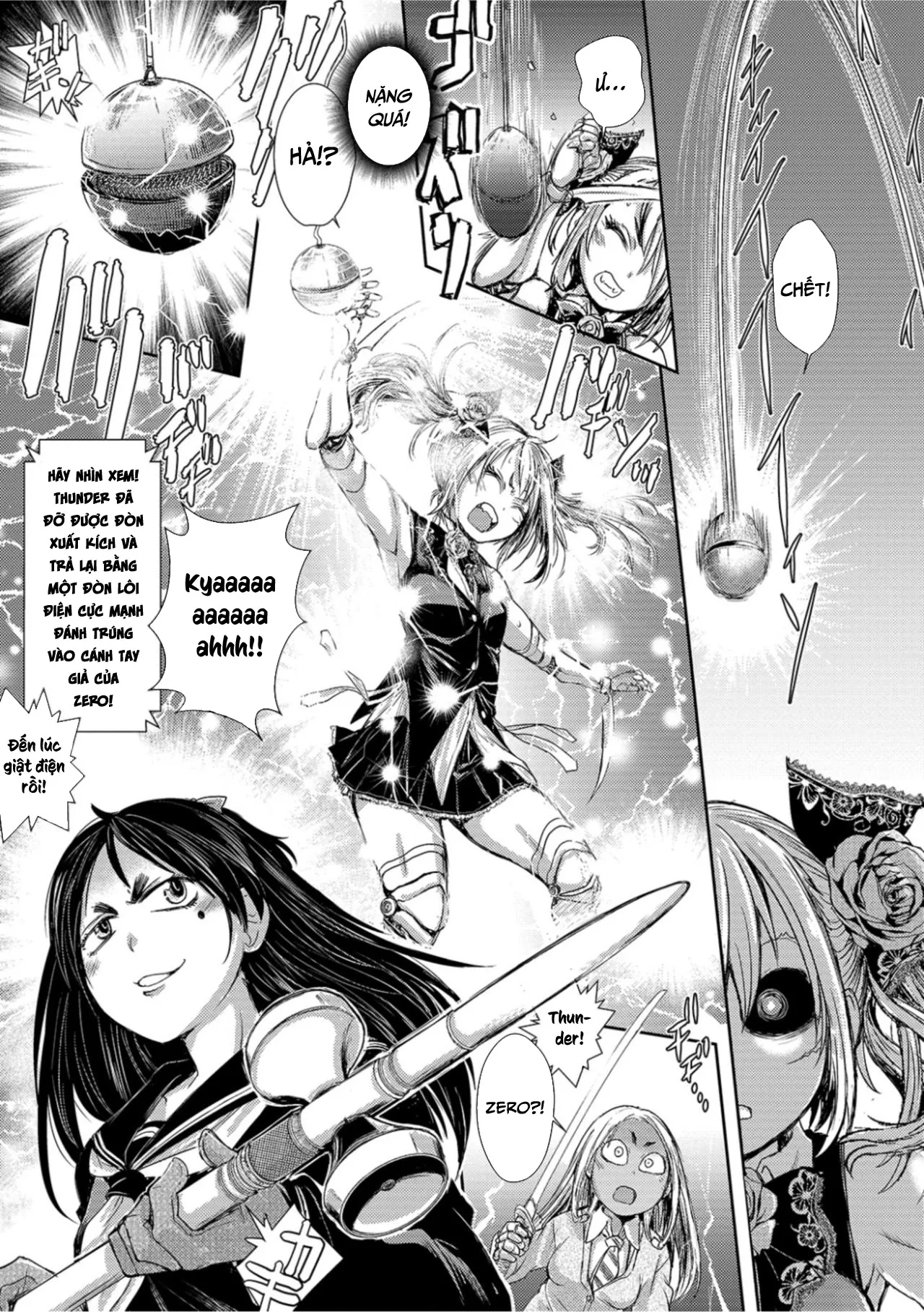 HentaiVN.net - Ảnh 8 - Thị trấn đen [Cruel Black Street] - Chap 6