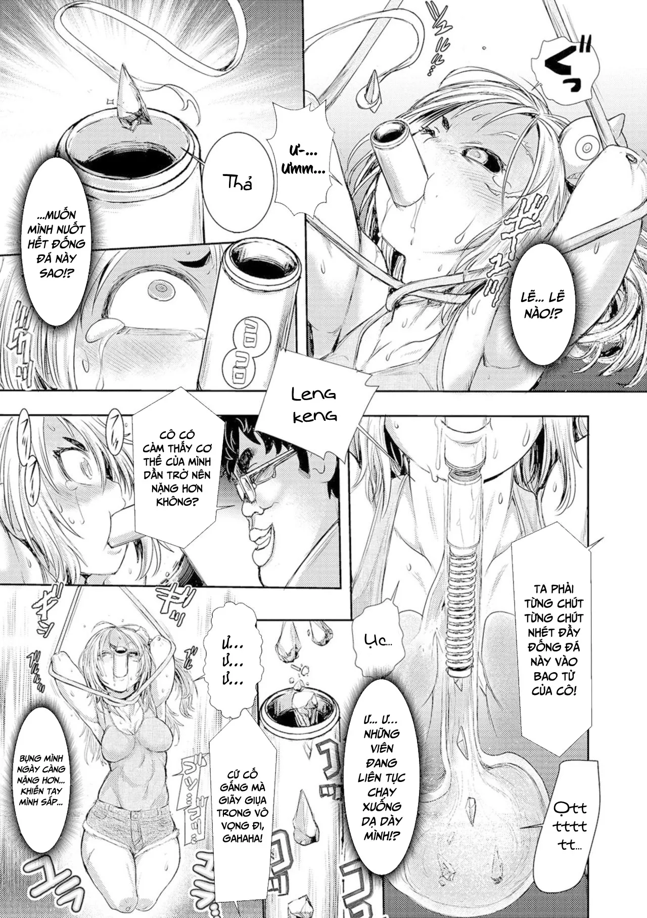 HentaiVN.net - Ảnh 12 - Thị trấn đen [Cruel Black Street] - Chap 7