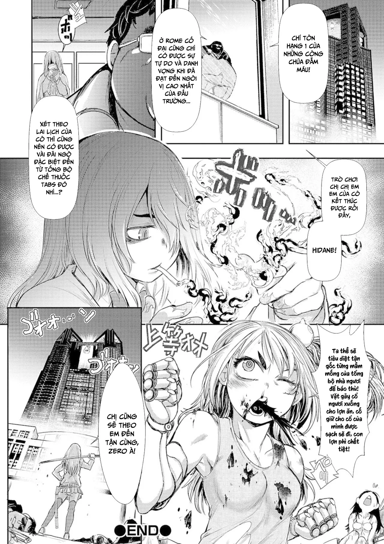 HentaiVN.net - Ảnh 21 - Thị trấn đen [Cruel Black Street] - Chap 7