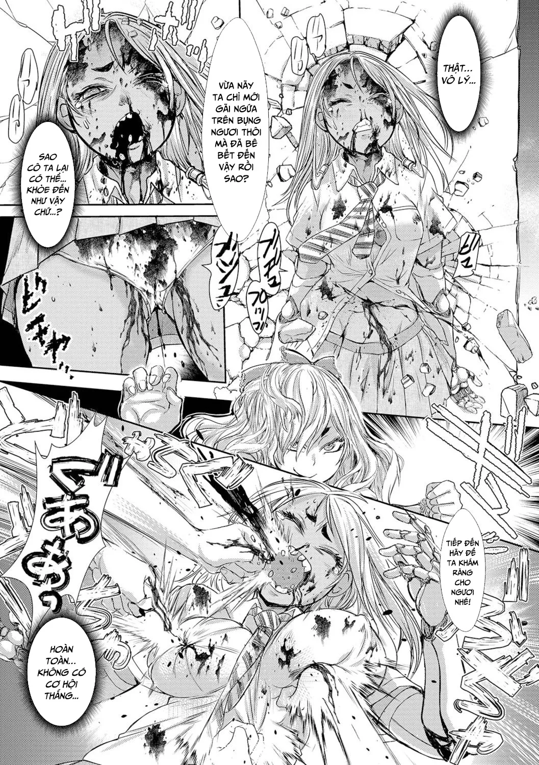 HentaiVN.net - Ảnh 10 - Thị trấn đen [Cruel Black Street] - Chap 8