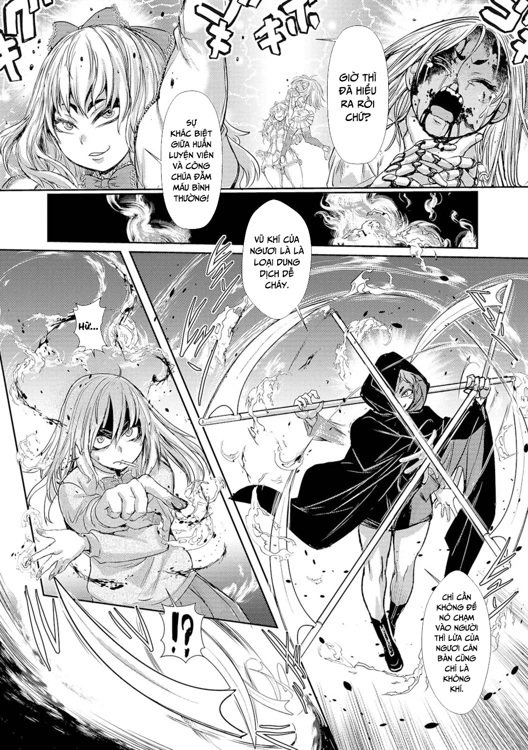 HentaiVN.net - Ảnh 11 - Thị trấn đen [Cruel Black Street] - Chap 8