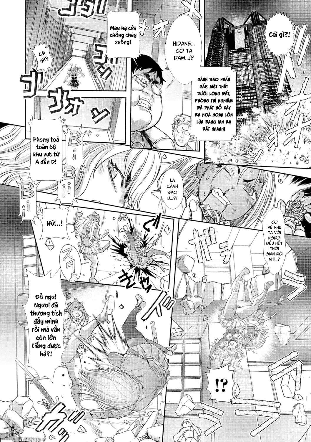 HentaiVN.net - Ảnh 15 - Thị trấn đen [Cruel Black Street] - Chap 8