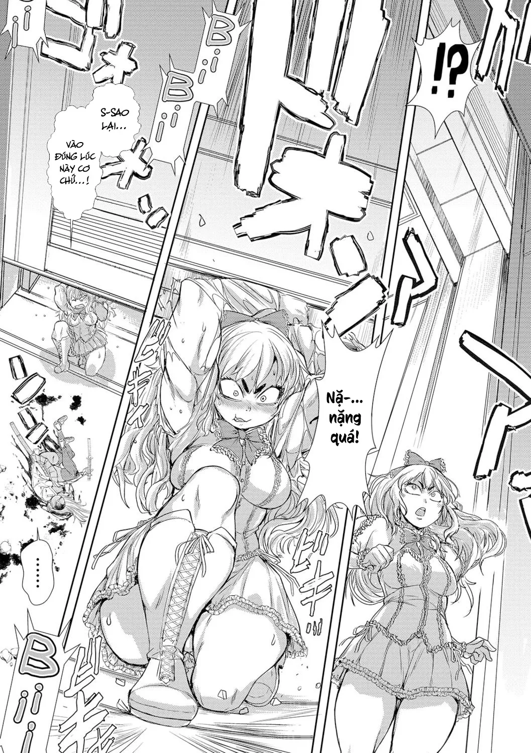 HentaiVN.net - Ảnh 16 - Thị trấn đen [Cruel Black Street] - Chap 8