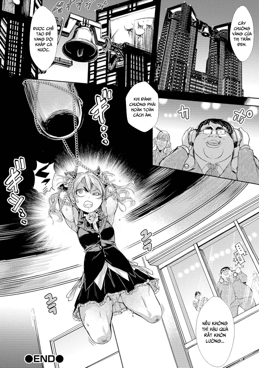 HentaiVN.net - Ảnh 21 - Thị trấn đen [Cruel Black Street] - Chap 8