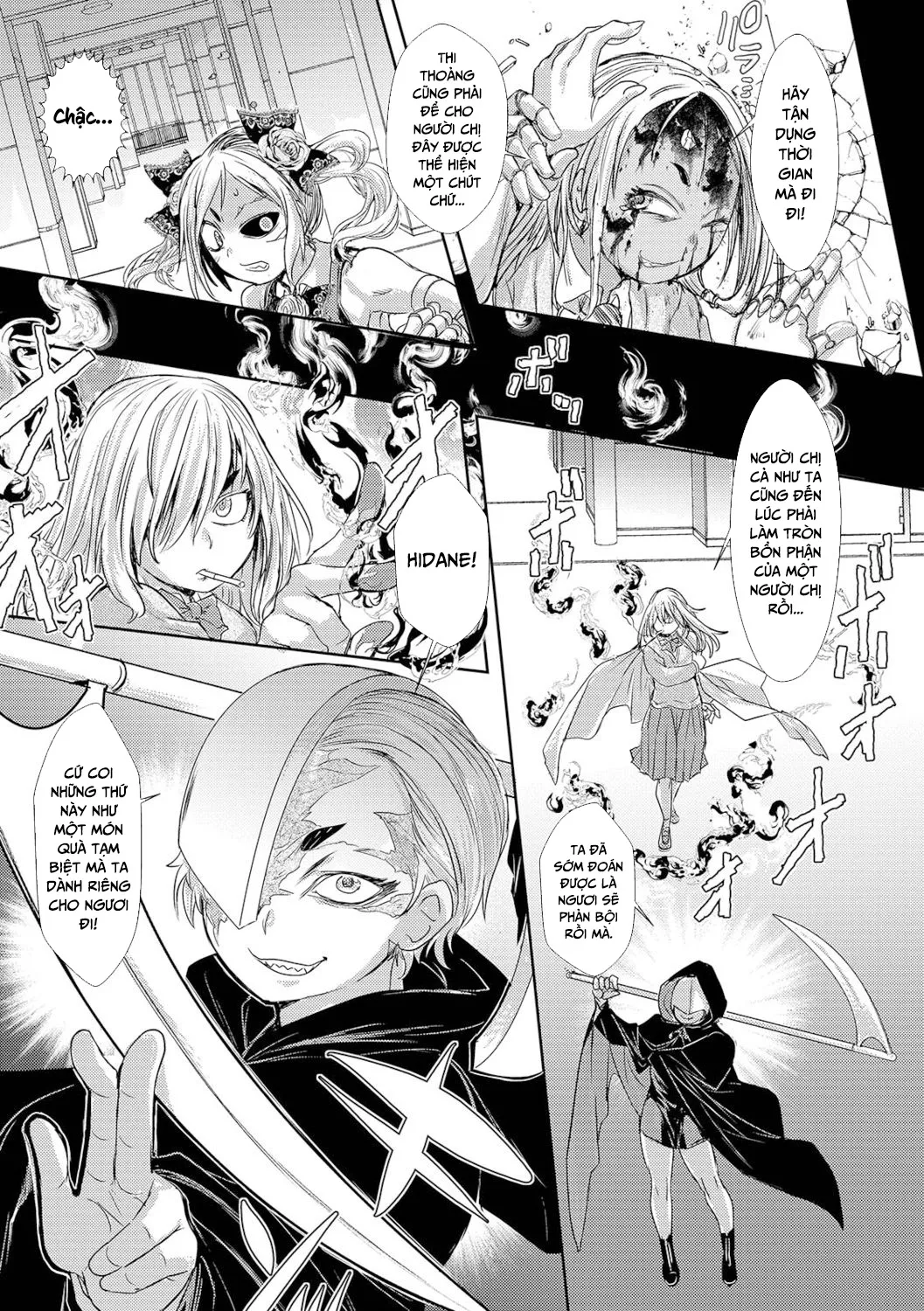 HentaiVN.net - Ảnh 8 - Thị trấn đen [Cruel Black Street] - Chap 8