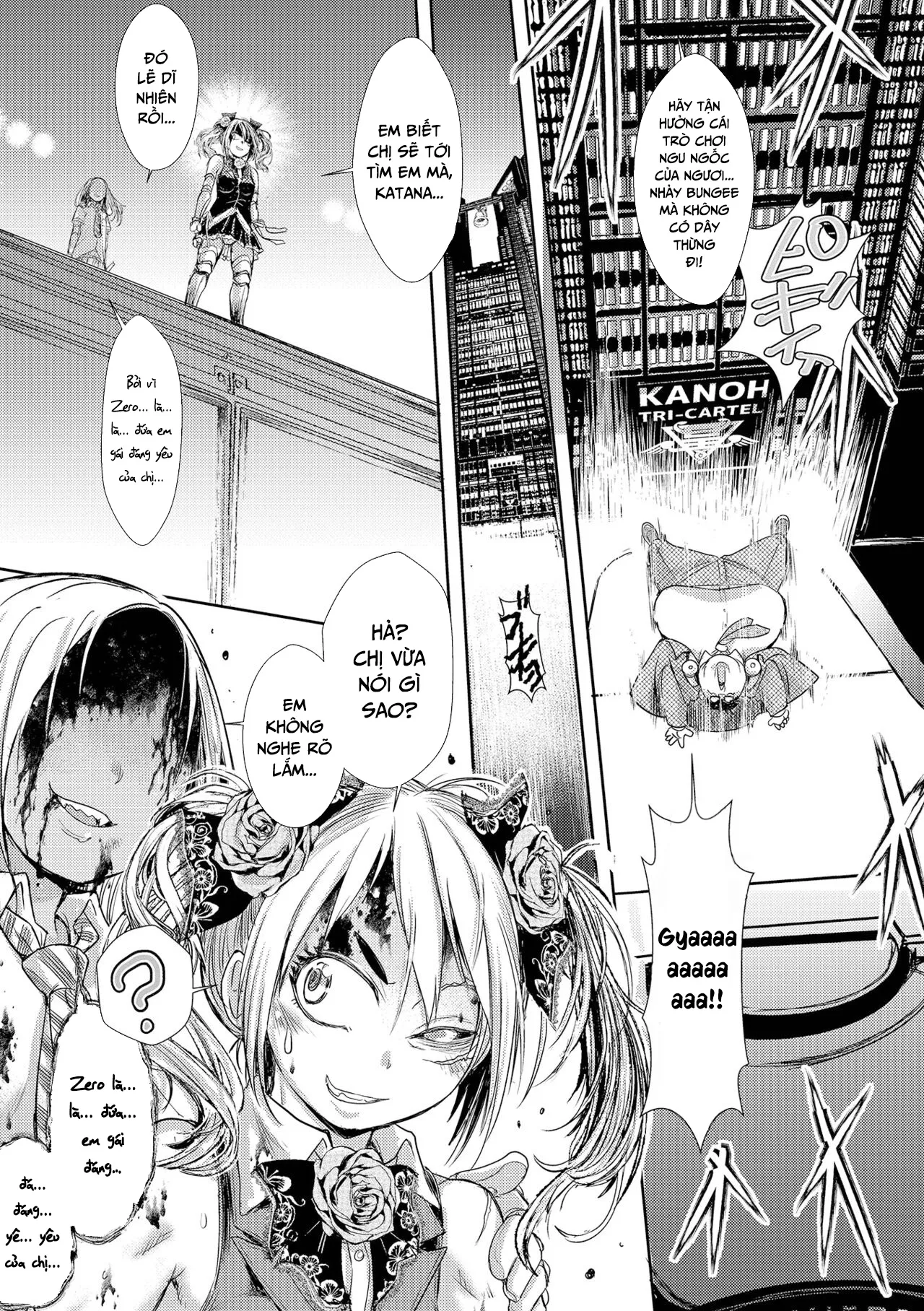 HentaiVN.net - Ảnh 10 - Thị trấn đen [Cruel Black Street] - Chap 9- End
