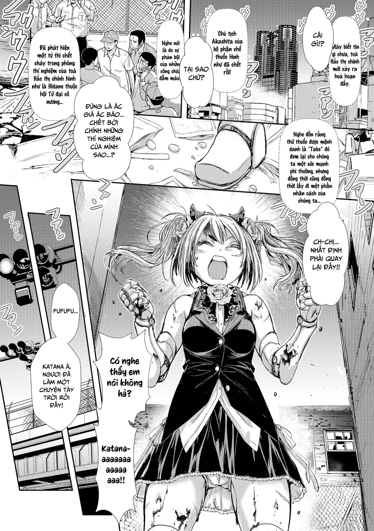 HentaiVN.net - Ảnh 13 - Thị trấn đen [Cruel Black Street] - Chap 9- End