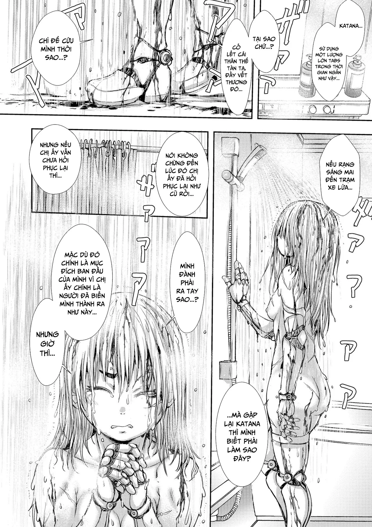 HentaiVN.net - Ảnh 17 - Thị trấn đen [Cruel Black Street] - Chap 9- End