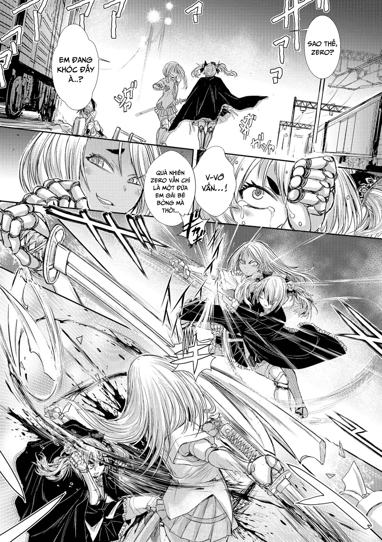 HentaiVN.net - Ảnh 20 - Thị trấn đen [Cruel Black Street] - Chap 9- End
