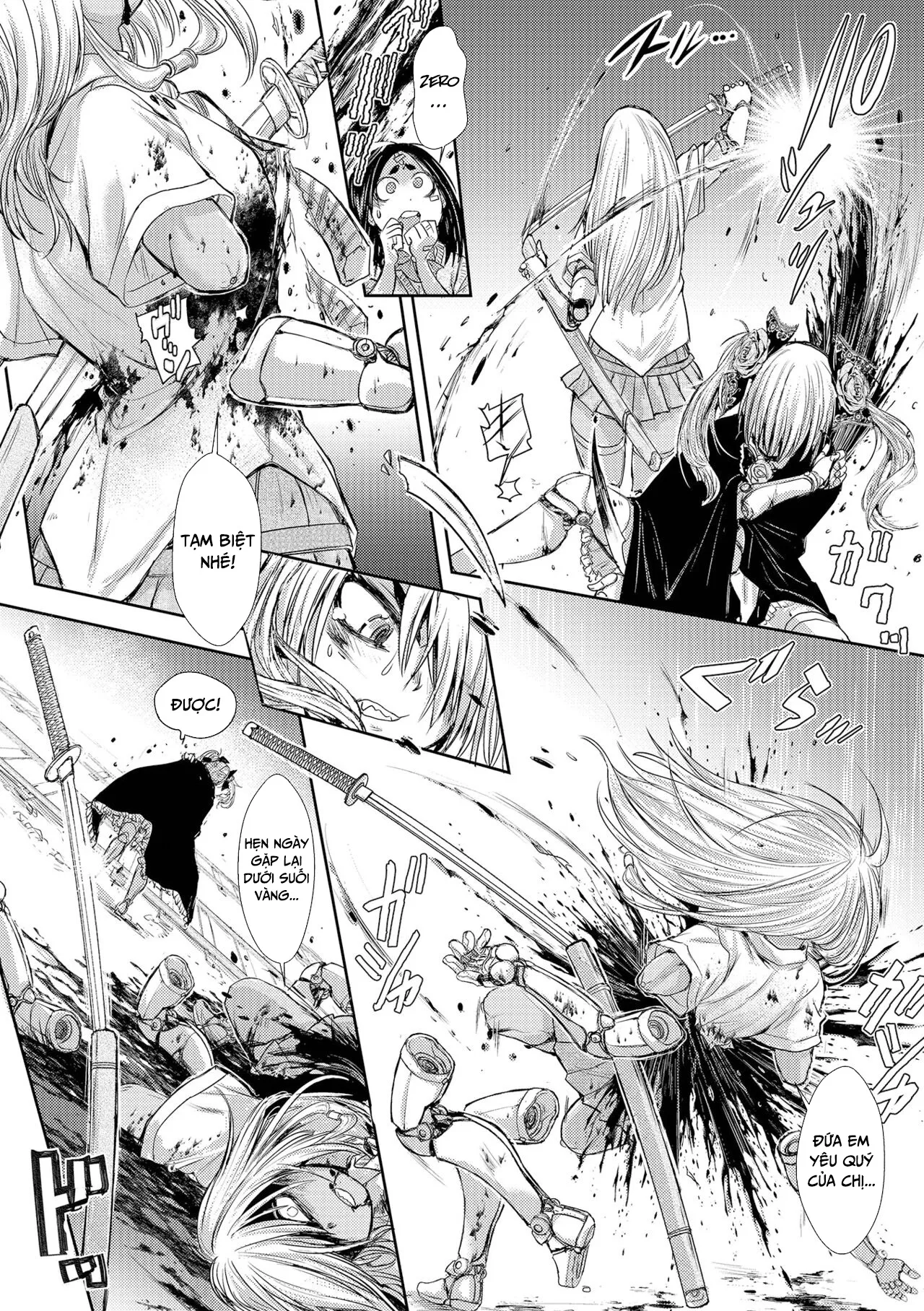HentaiVN.net - Ảnh 21 - Thị trấn đen [Cruel Black Street] - Chap 9- End