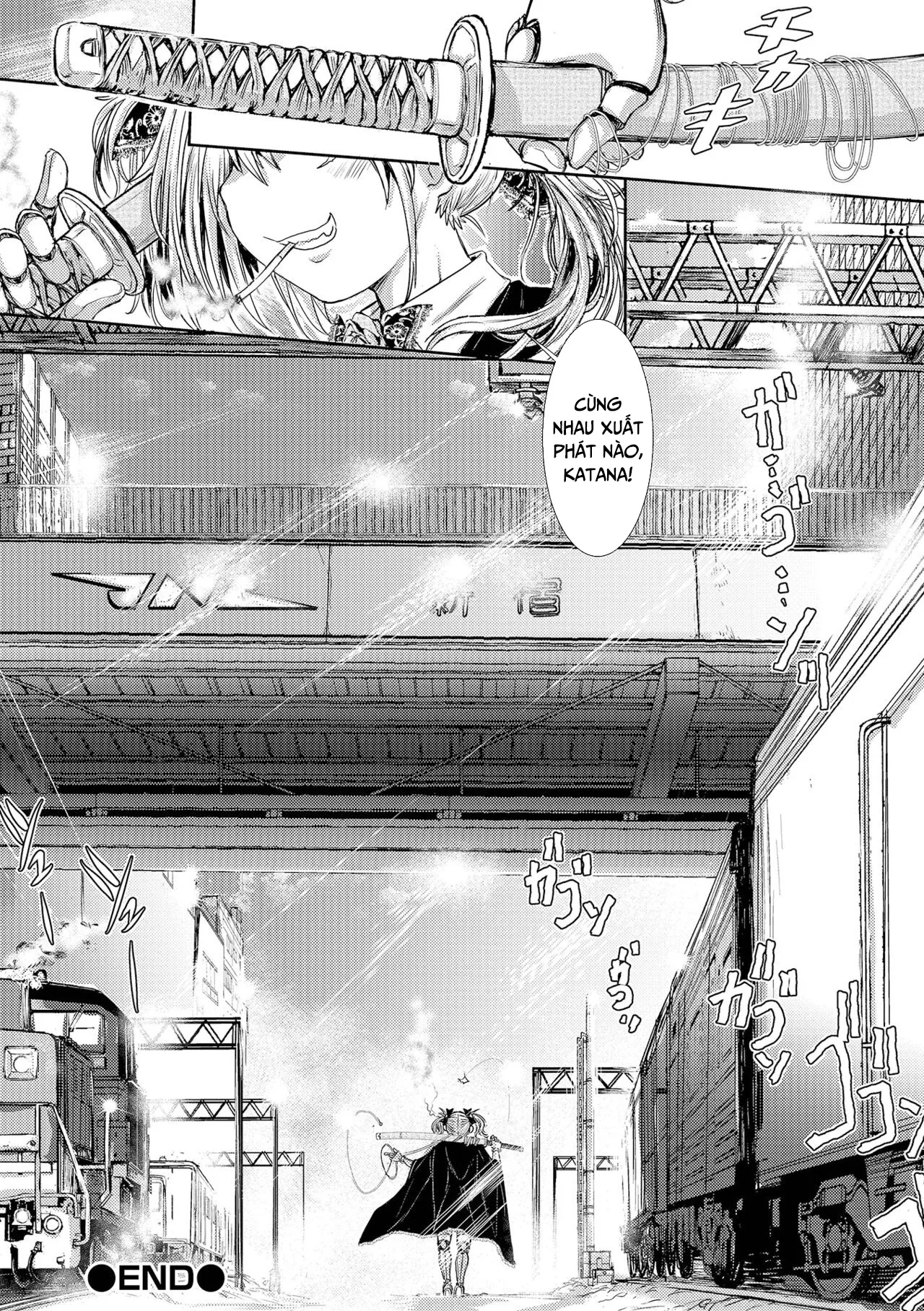 HentaiVN.net - Ảnh 25 - Thị trấn đen [Cruel Black Street] - Chap 9- End