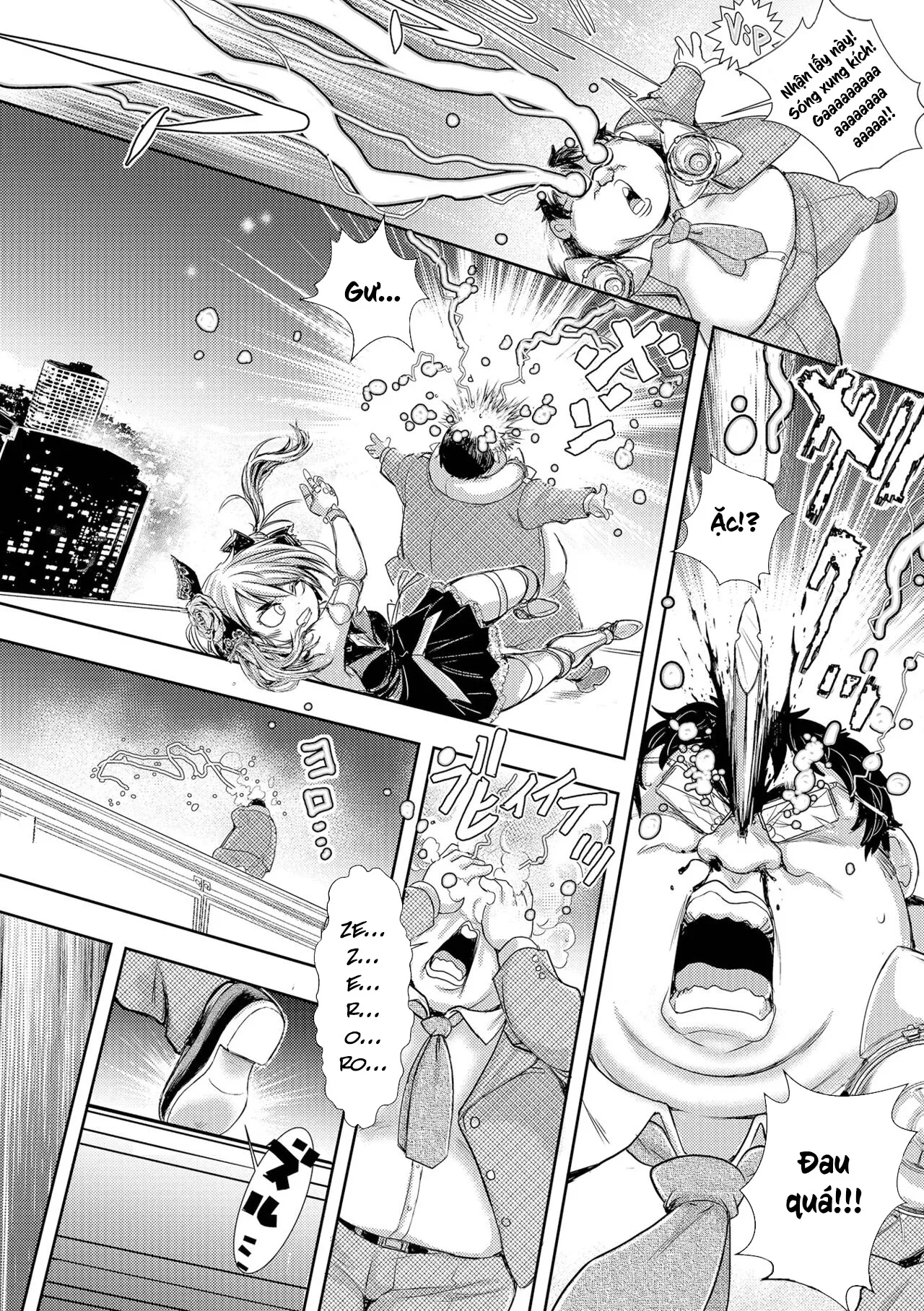 HentaiVN.net - Ảnh 9 - Thị trấn đen [Cruel Black Street] - Chap 9- End