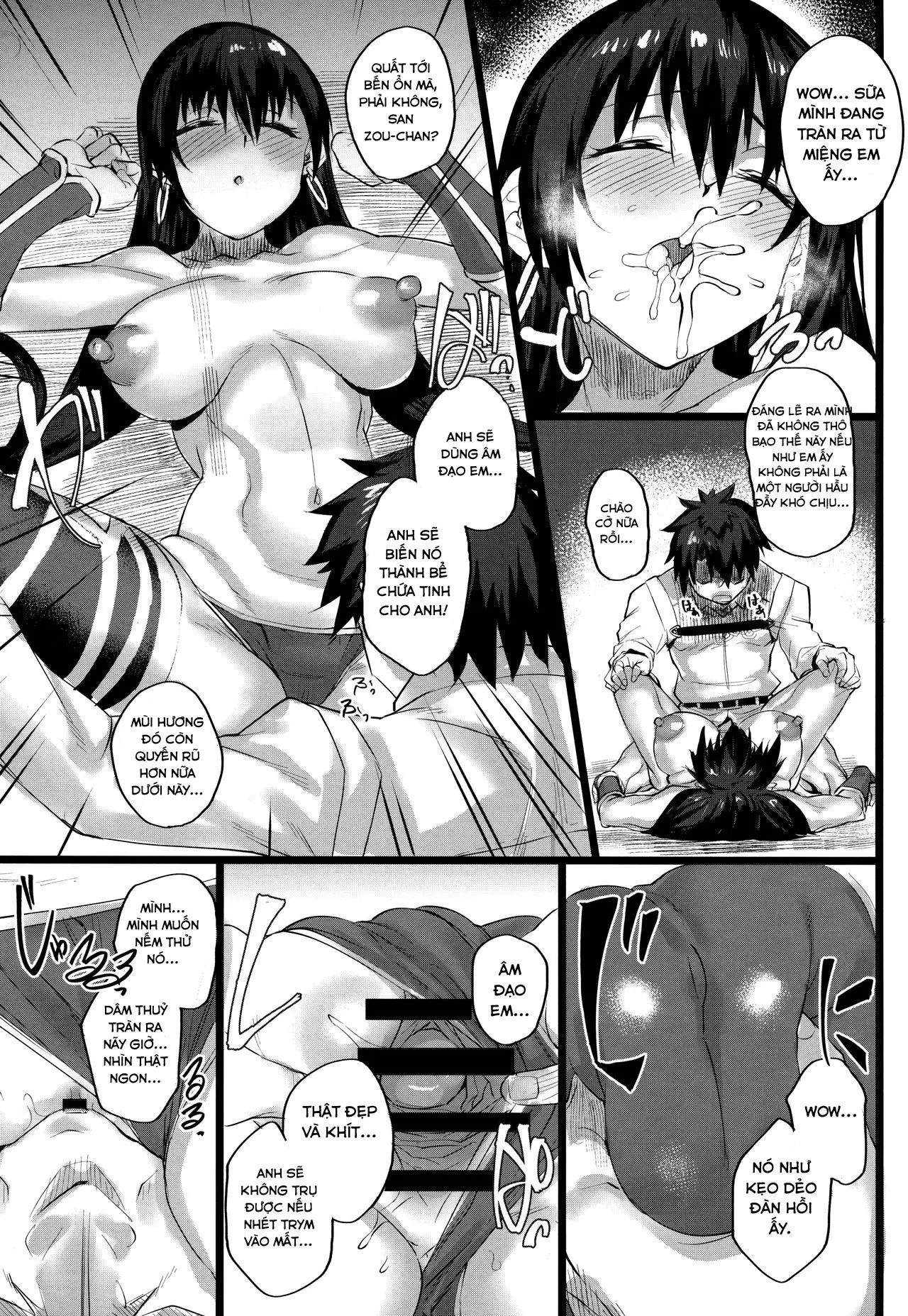HentaiVN.net - Ảnh 14 - Nanmokanmo Mujikaku de Muboubi na Sanzou-chan ga Warui. (Fate/Grand Order) [なんもかんも無自覚で無防備な三蔵ちゃんが悪い。] - Oneshot