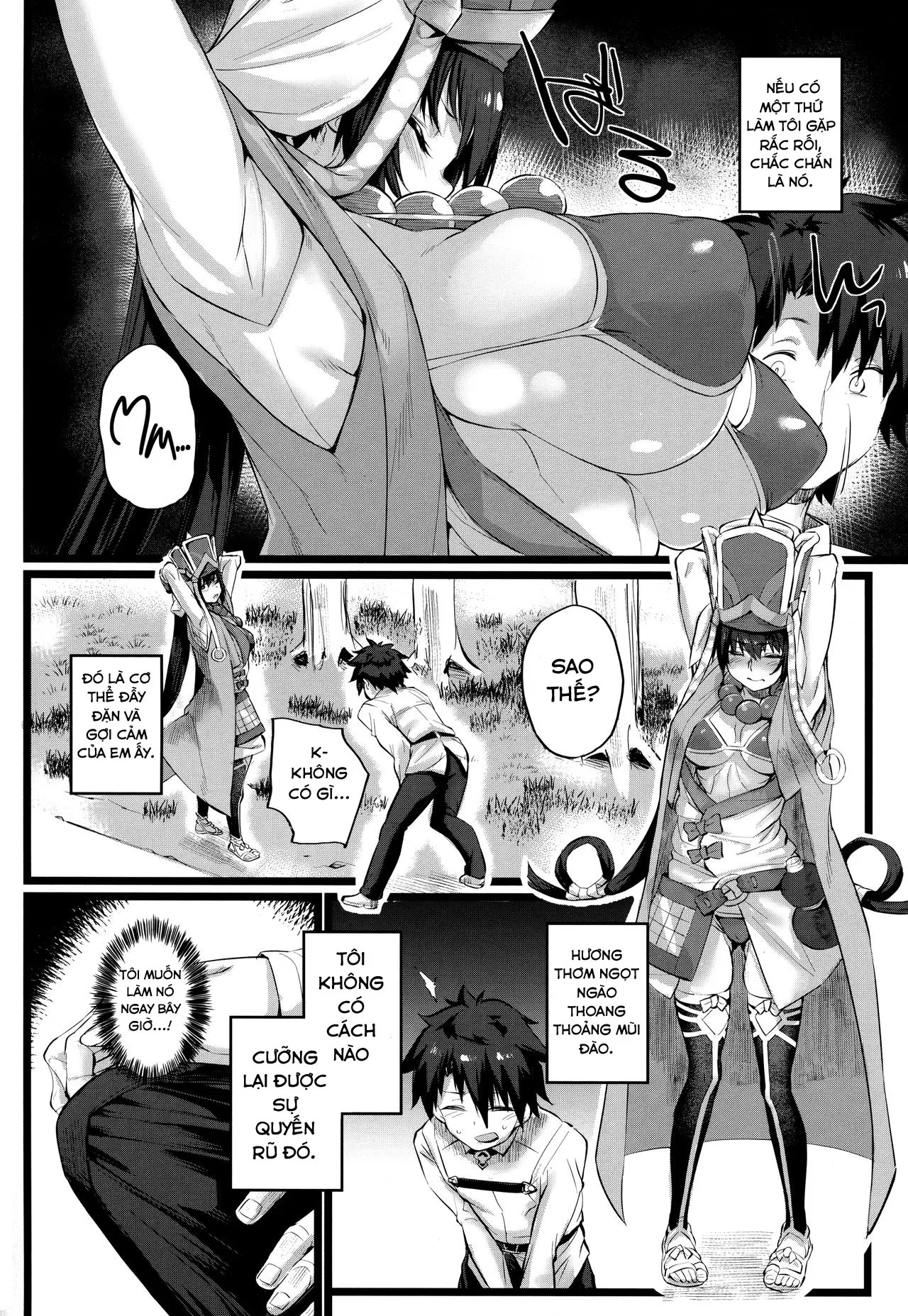 HentaiVN.net - Ảnh 3 - Nanmokanmo Mujikaku de Muboubi na Sanzou-chan ga Warui. (Fate/Grand Order) [なんもかんも無自覚で無防備な三蔵ちゃんが悪い。] - Oneshot