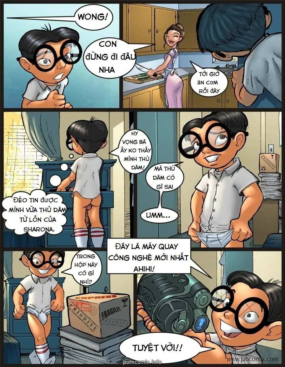 HentaiVN.net - Ảnh 3 - MY HOT ASS NEIGHBOR - Chap 1