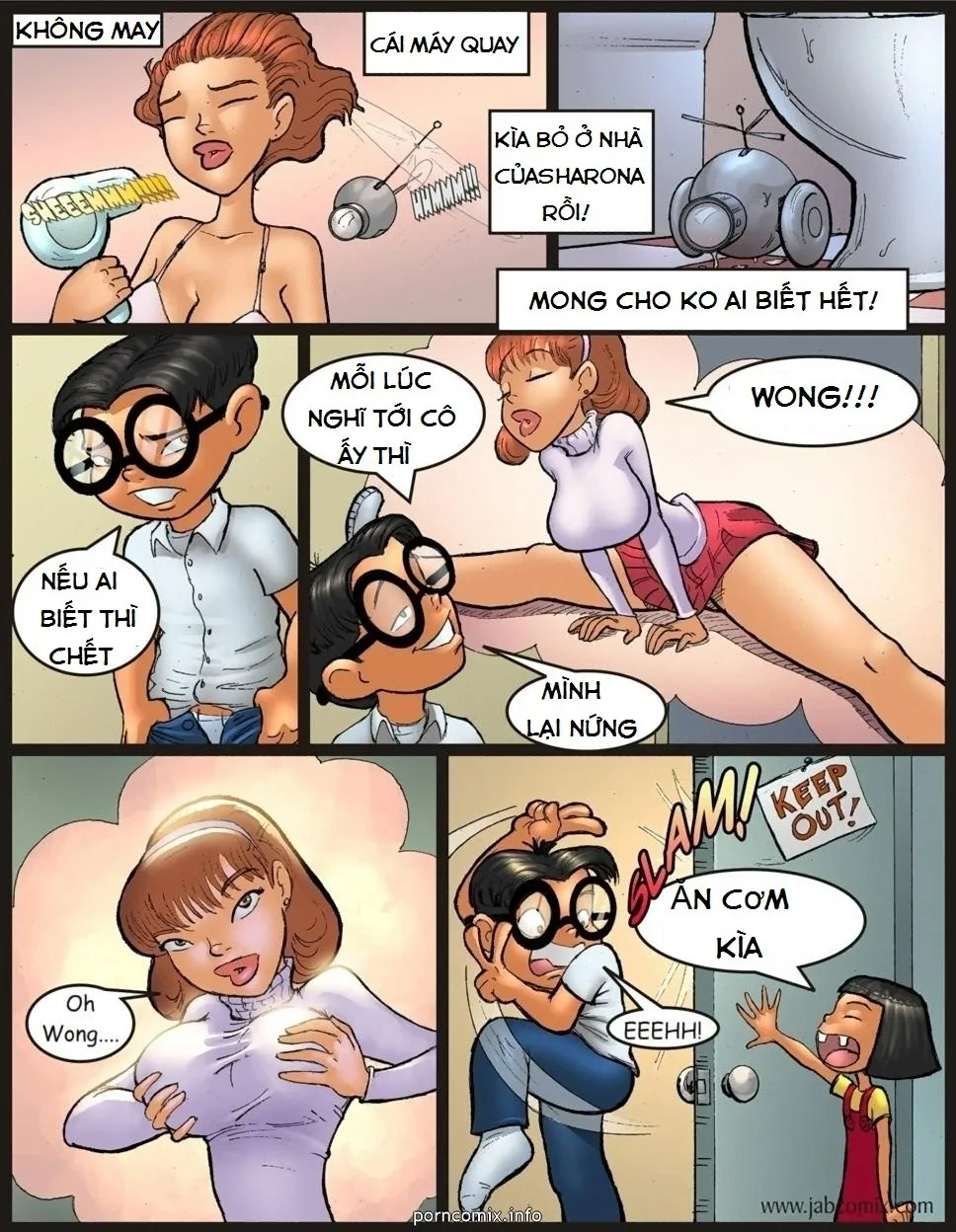 HentaiVN.net - Ảnh 4 - MY HOT ASS NEIGHBOR - Chap 1