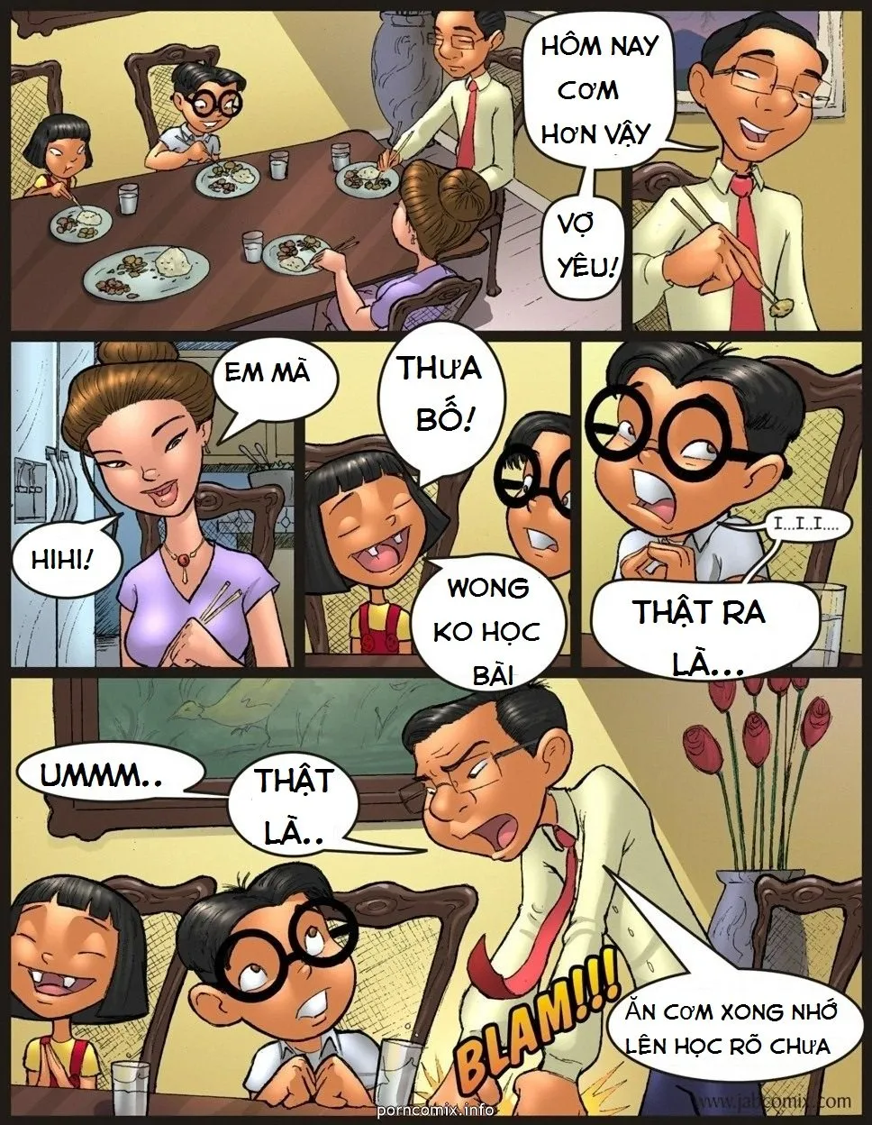 HentaiVN.net - Ảnh 6 - MY HOT ASS NEIGHBOR - Chap 1