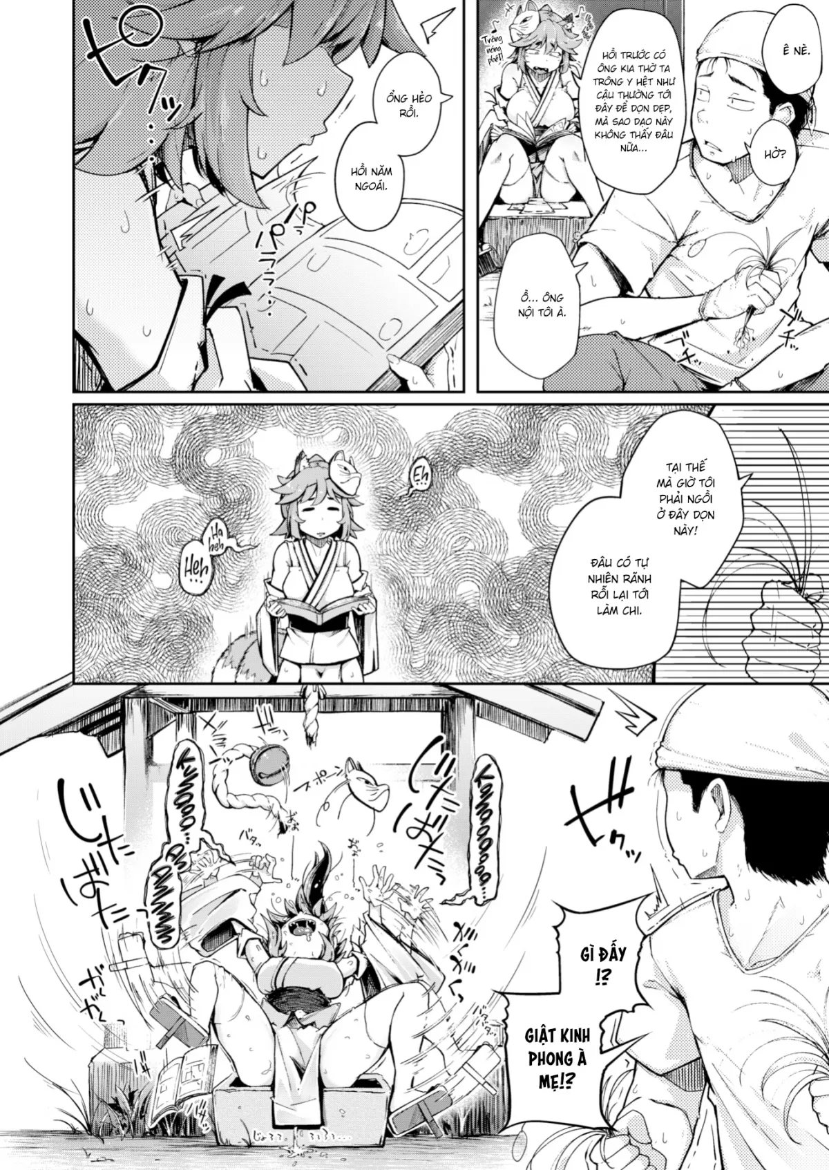 HentaiVN.net - Ảnh 4 - Cáo Thần Inari [The Inari Deity] - Oneshot