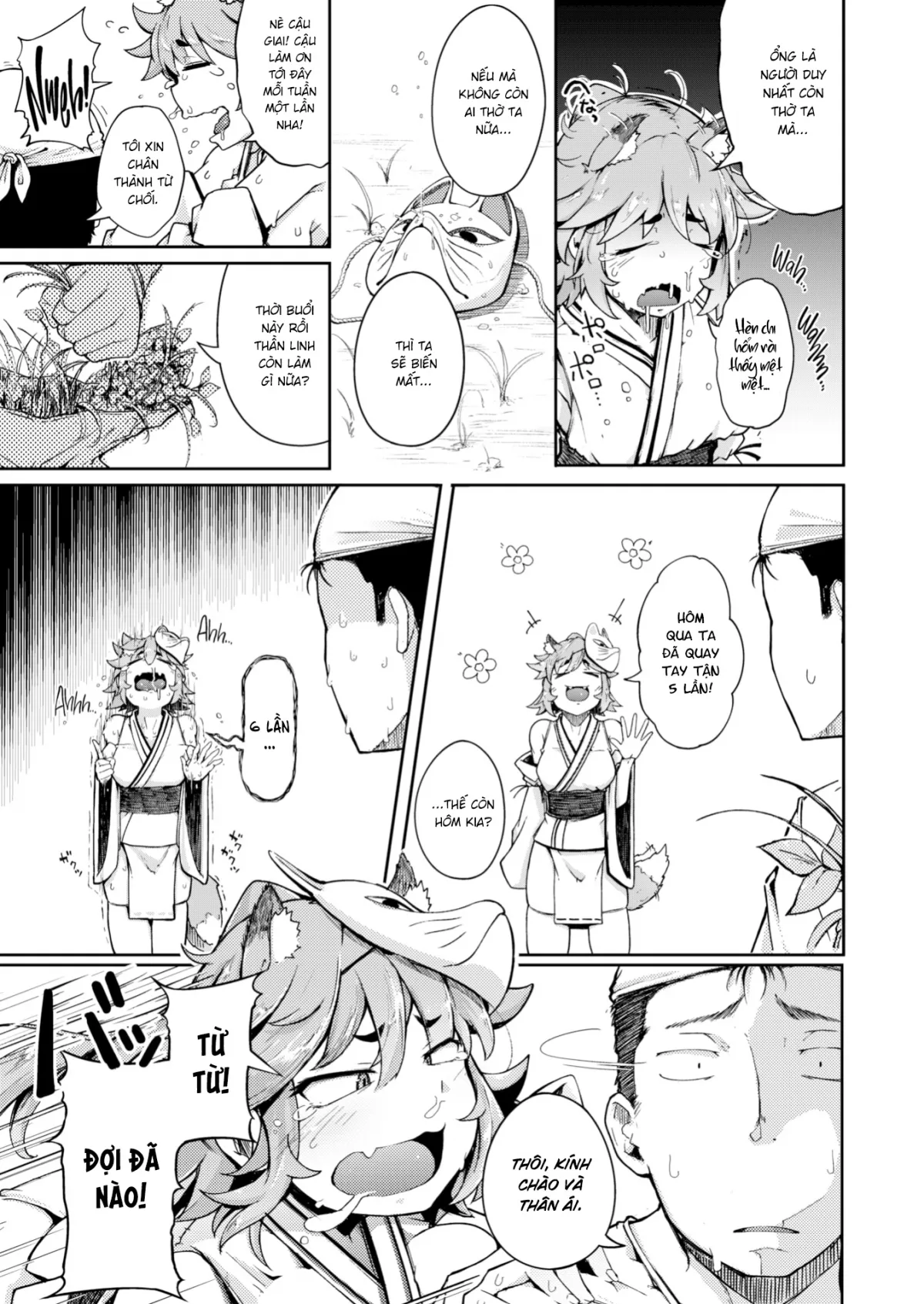 HentaiVN.net - Ảnh 5 - Cáo Thần Inari [The Inari Deity] - Oneshot