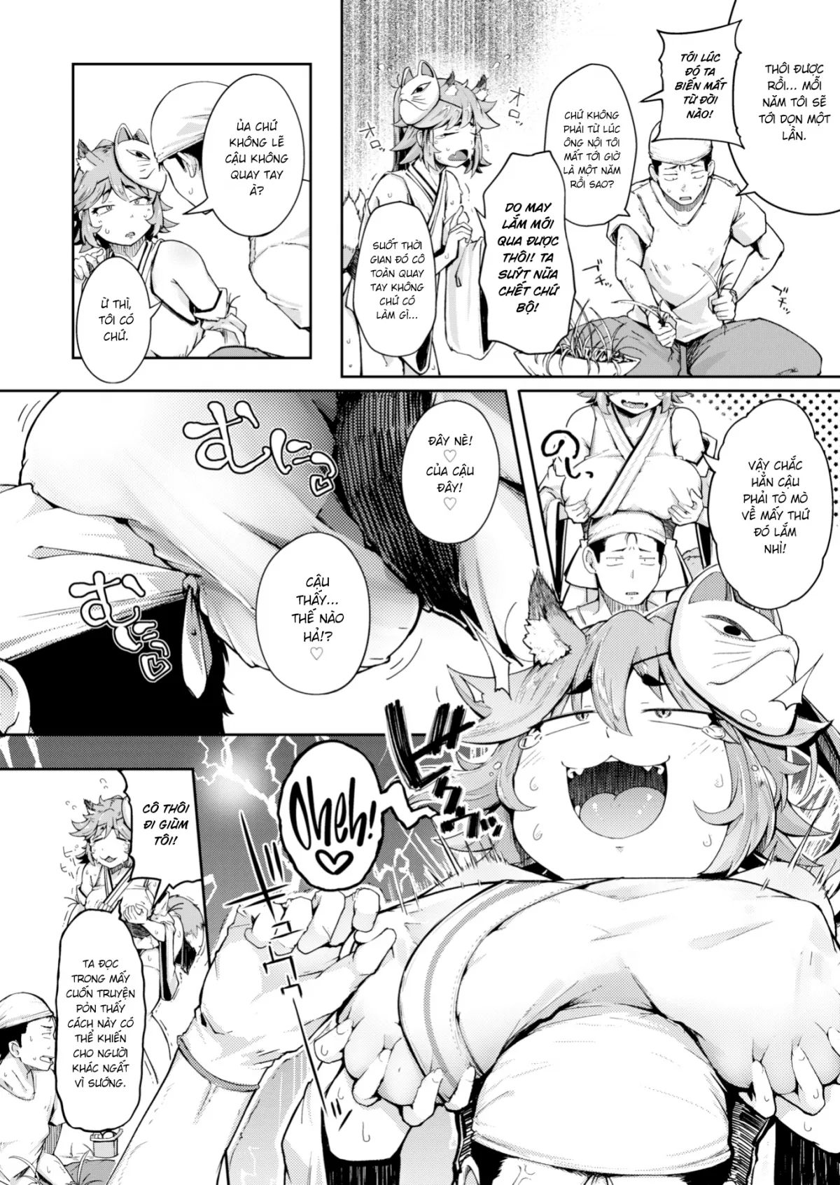HentaiVN.net - Ảnh 6 - Cáo Thần Inari [The Inari Deity] - Oneshot