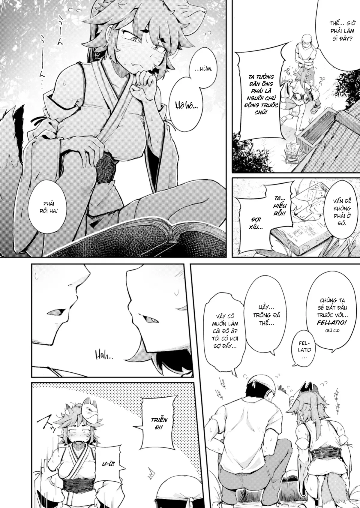 HentaiVN.net - Ảnh 8 - Cáo Thần Inari [The Inari Deity] - Oneshot
