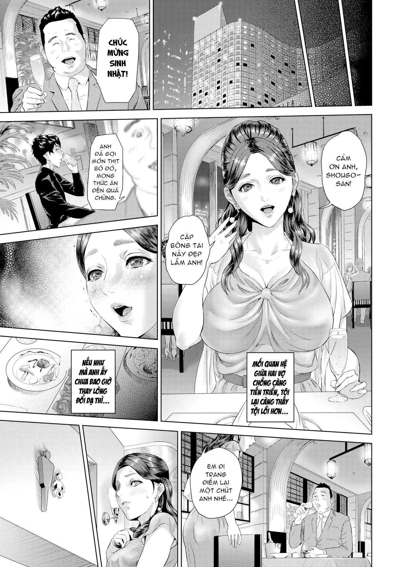 HentaiVN.net - Ảnh 14 - Tình Yêu Không Chung Thủy [Unfaithful Harmony] - Oneshot