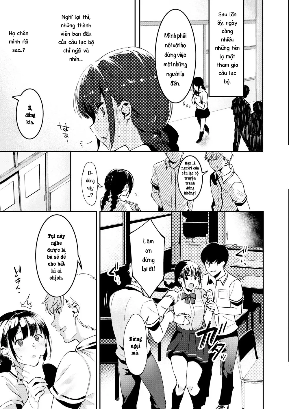 HentaiVN.net - Ảnh 8 - Câu Lạc Bộ Truyện Tranh... [My Exciting High School Debut ❤ Let’s Join the Manga Club!!] - Oneshot