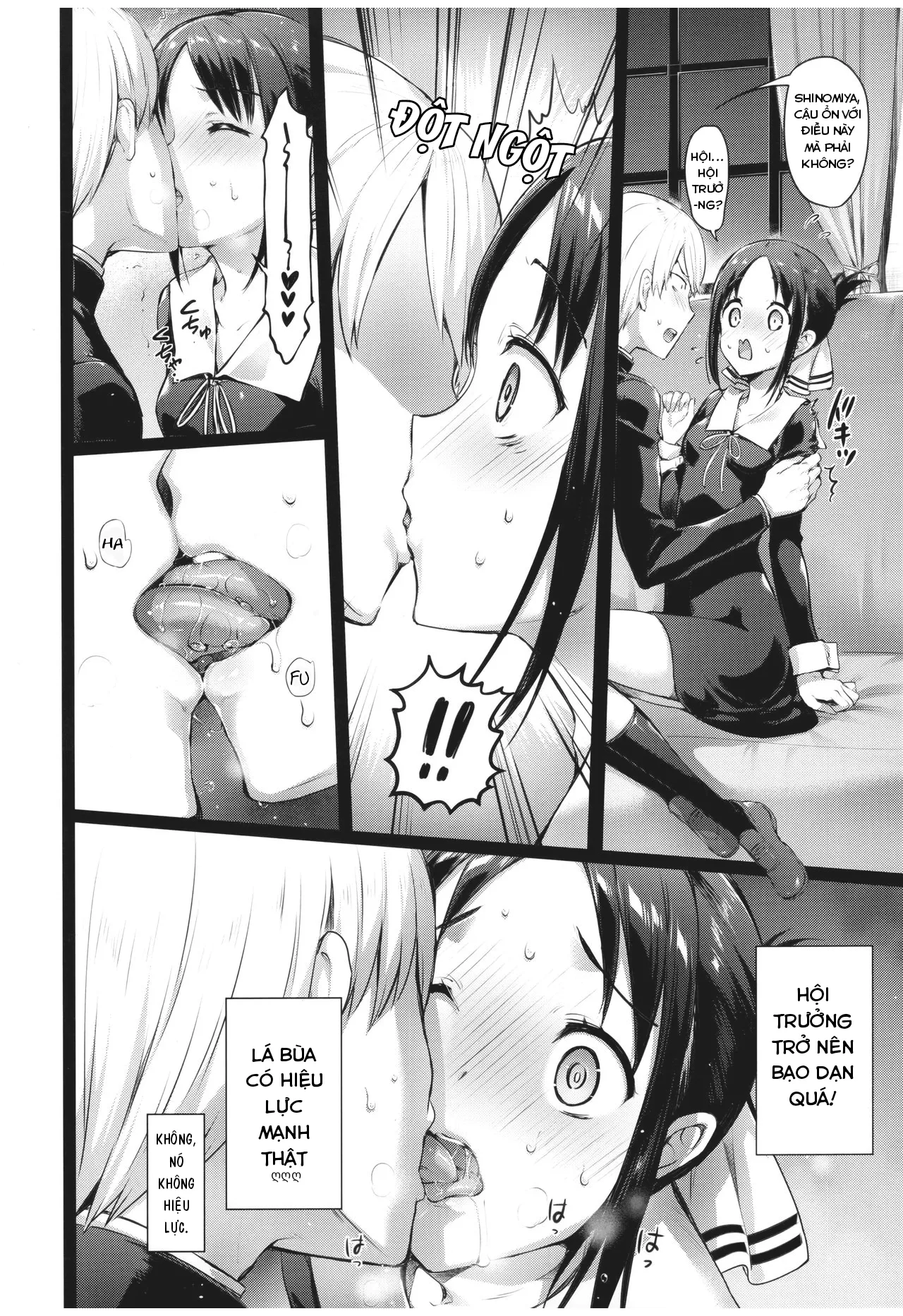 HentaiVN.net - Ảnh 9 - Lá bùa yêu của Kaguya. [Kaguya-sama no Enmusubi; かぐや様の縁結び; Kaguya-sama’s Matchmaking Charm] - Oneshot