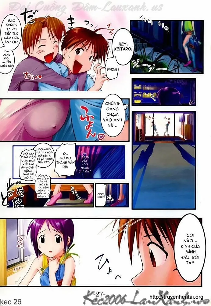 HentaiVN.net - Ảnh 26 - Nabu Rina 1 IRO-HINA Version (Love Hina) - Oneshot [Full Color]