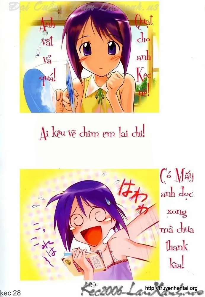 HentaiVN.net - Ảnh 28 - Nabu Rina 1 IRO-HINA Version (Love Hina) - Oneshot [Full Color]