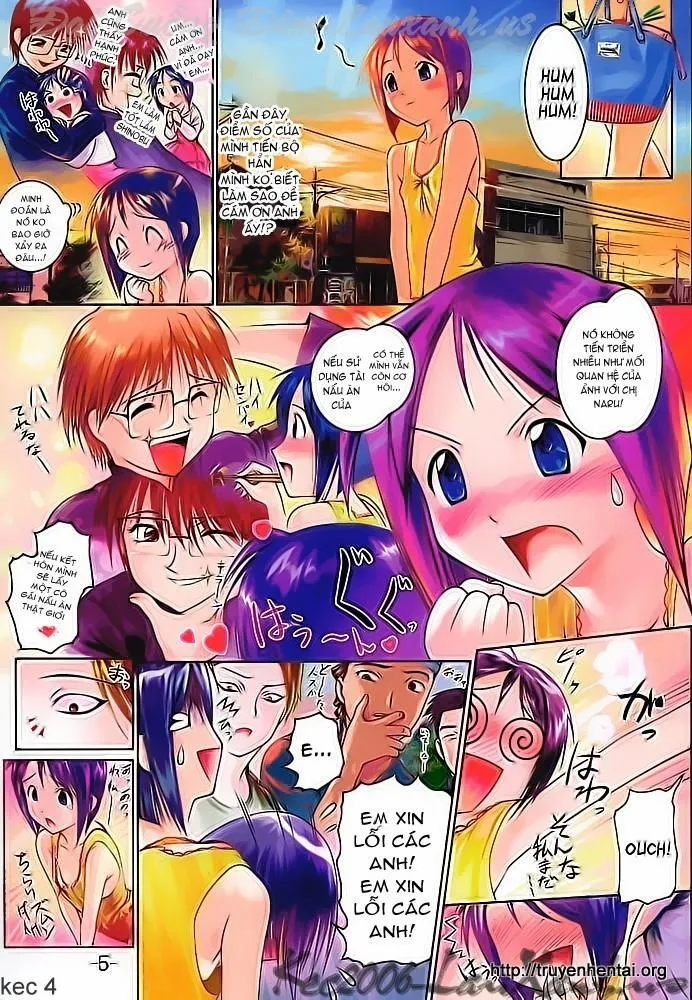 HentaiVN.net - Ảnh 4 - Nabu Rina 1 IRO-HINA Version (Love Hina) - Oneshot [Full Color]