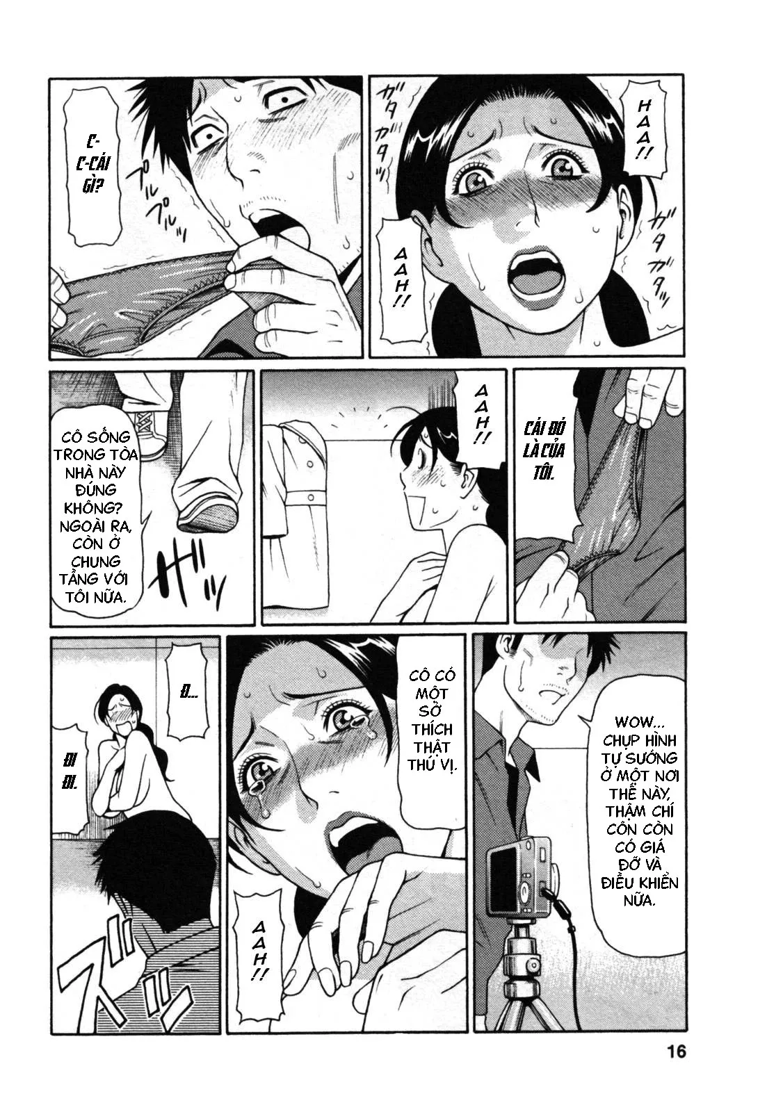 HentaiVN.net - Ảnh 10 - Abno Madams - Chap 1