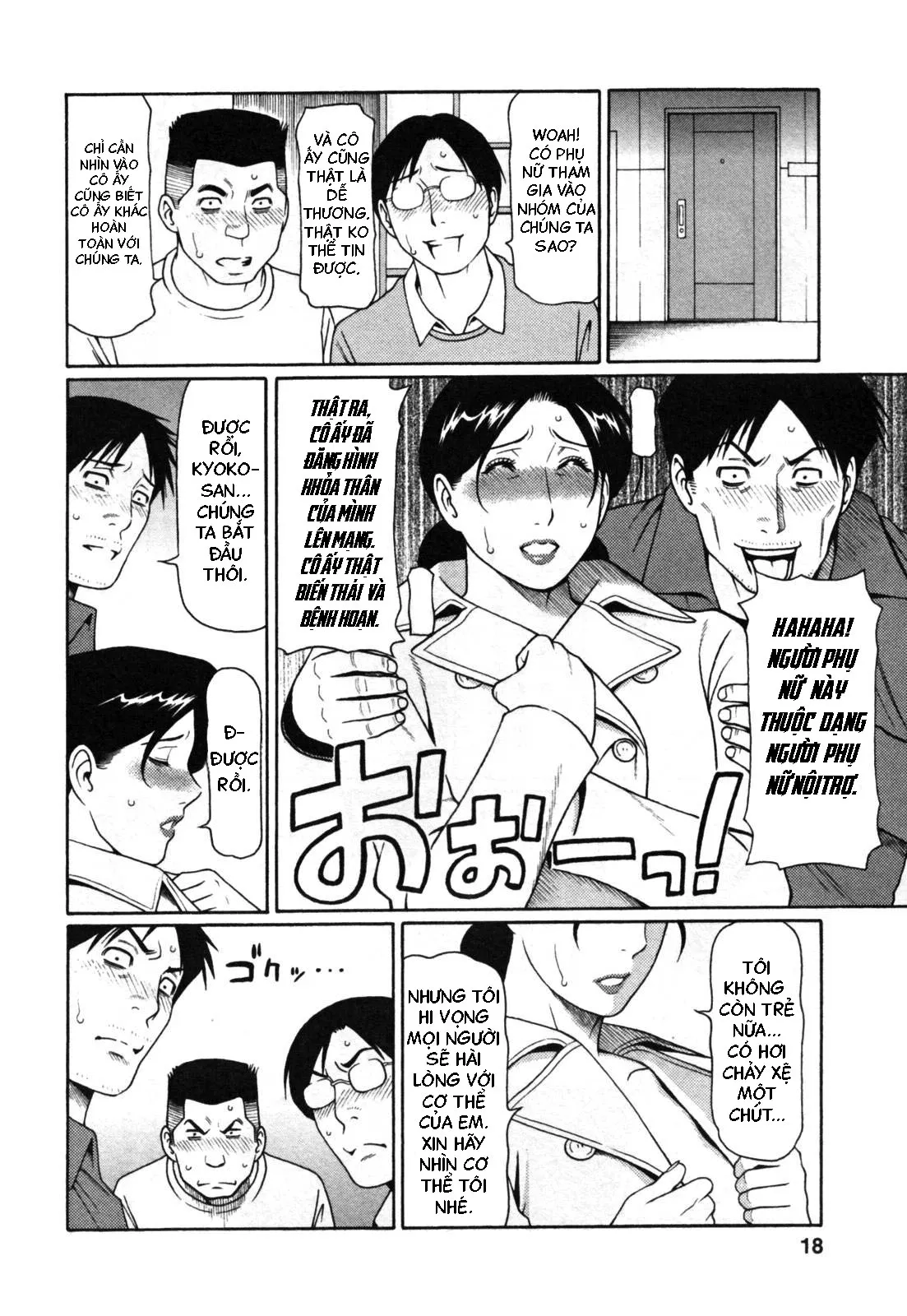 HentaiVN.net - Ảnh 12 - Abno Madams - Chap 1